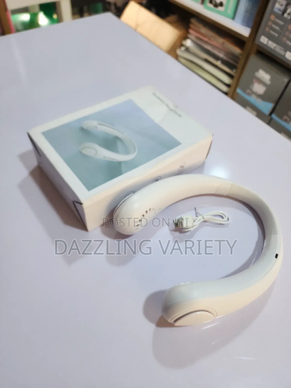 Rechargeable Portable Neck Cooling Fan