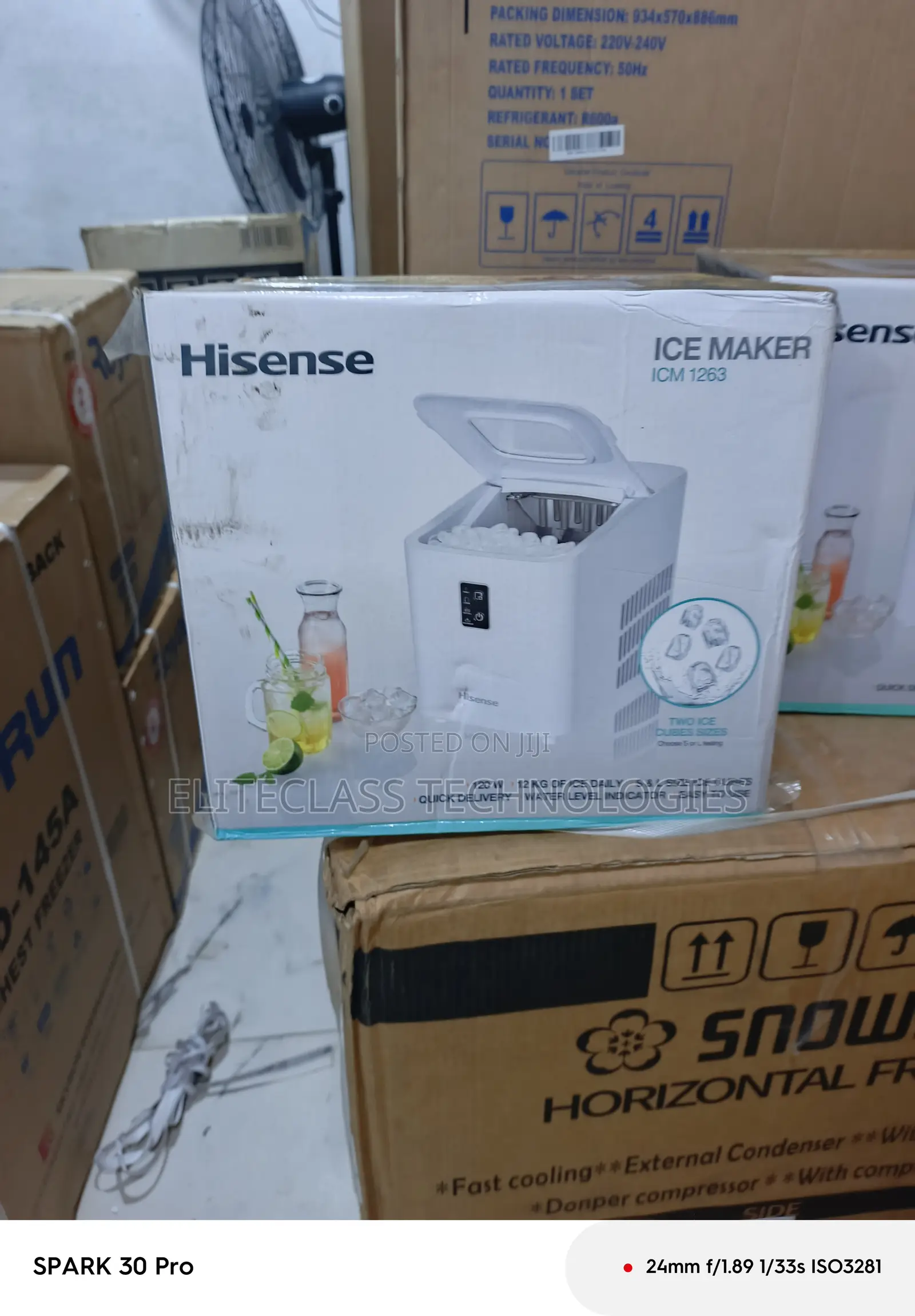 Hisense Icm1263 Countertop Ice Maker