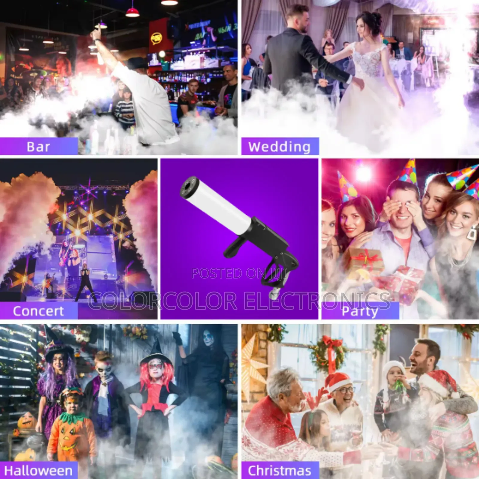 Handheld Co2 Confetti Machine for Wedding, Party and Stage Concerts