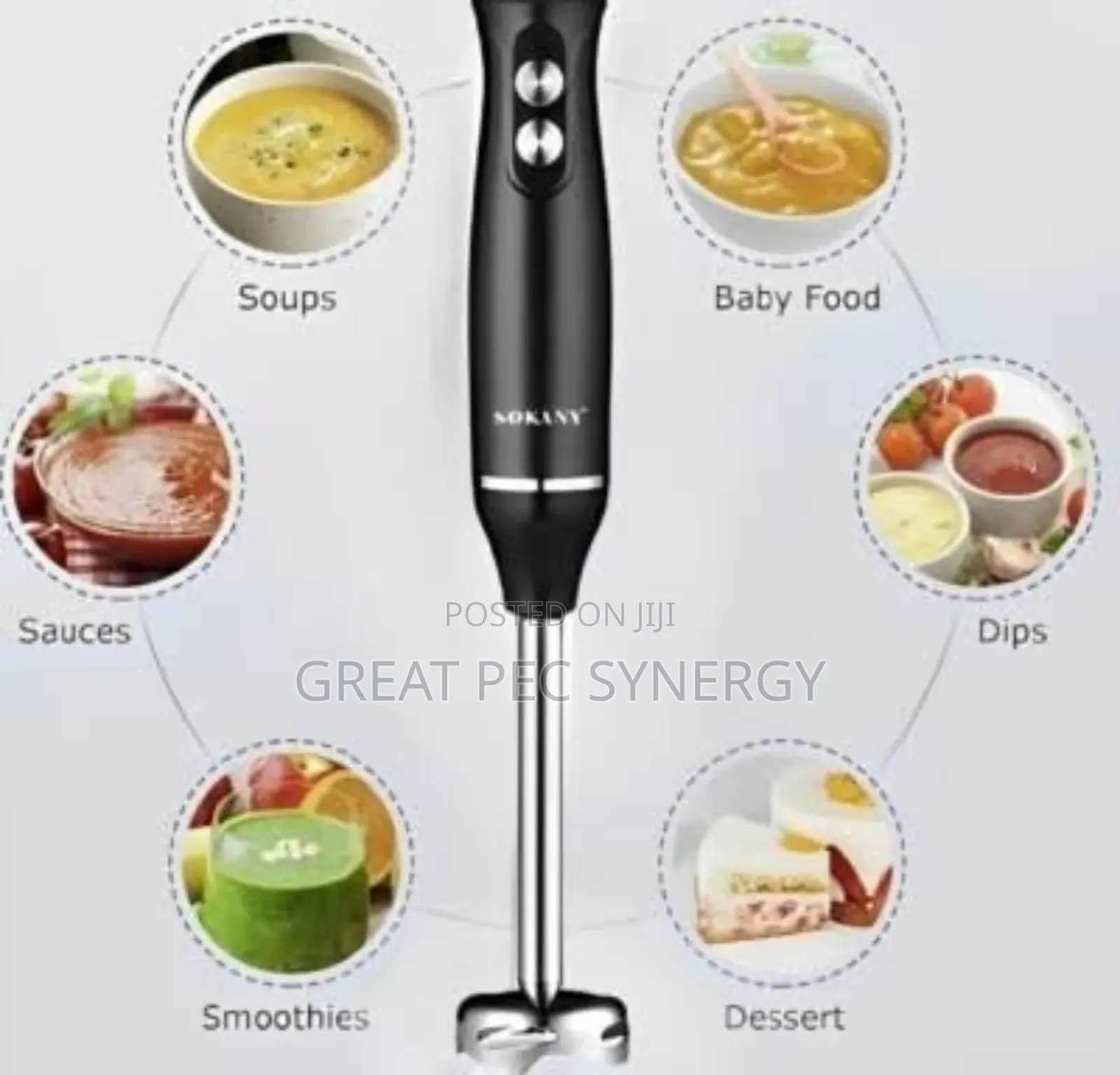 Sokany Hand Blender