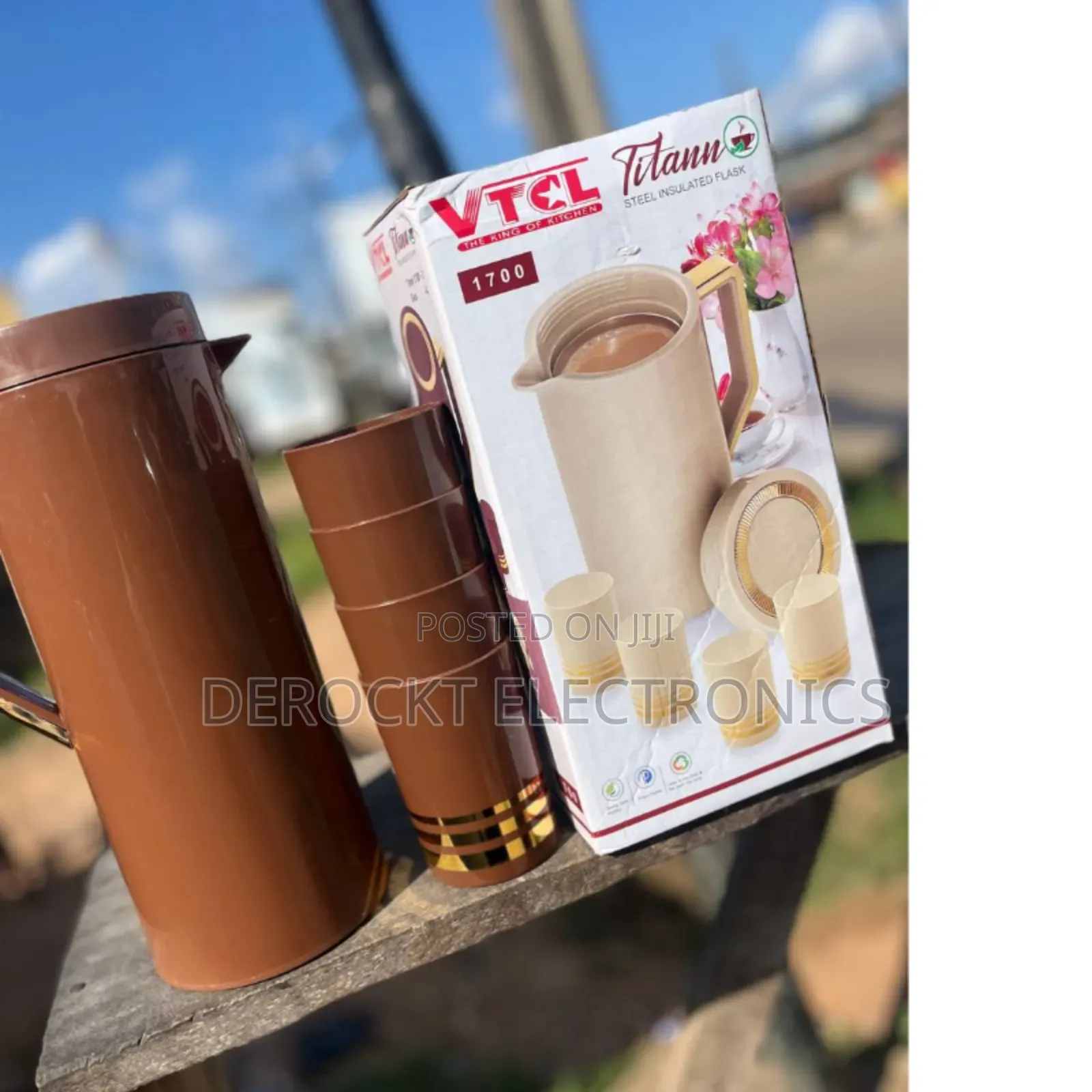 VTCL Titann Steel Insulated Flask
