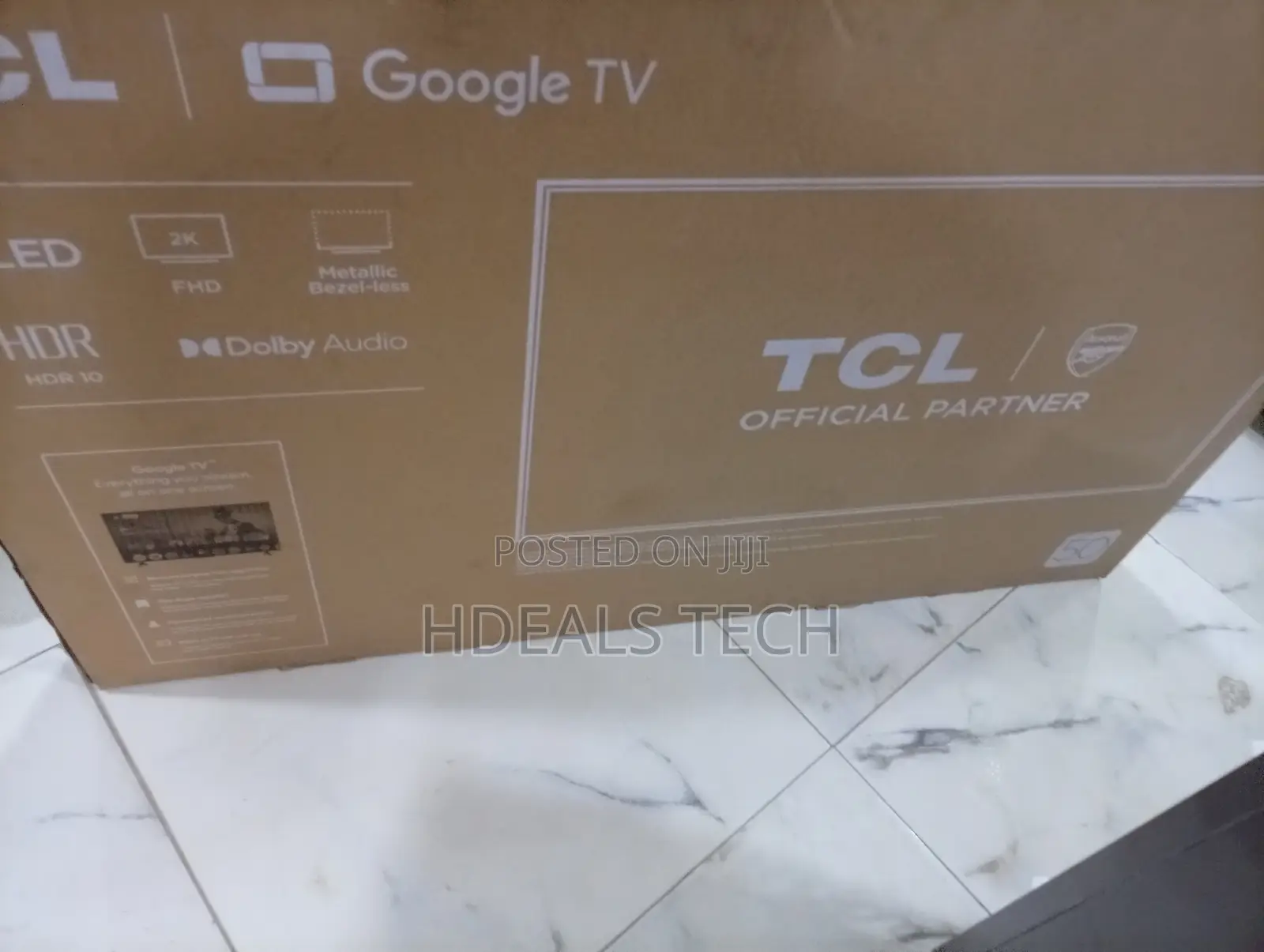 Family Size TCL 50 Inch Tv – Loud Sound + Bright Screen
