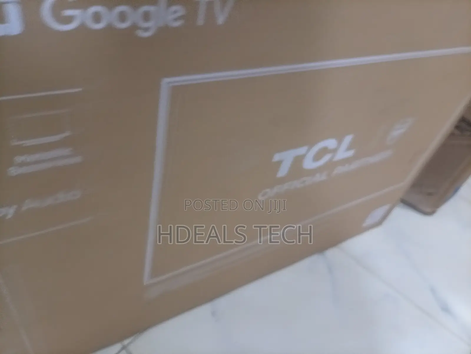 TCL 50 Inch Tv – Strong Sound + Wide Screen