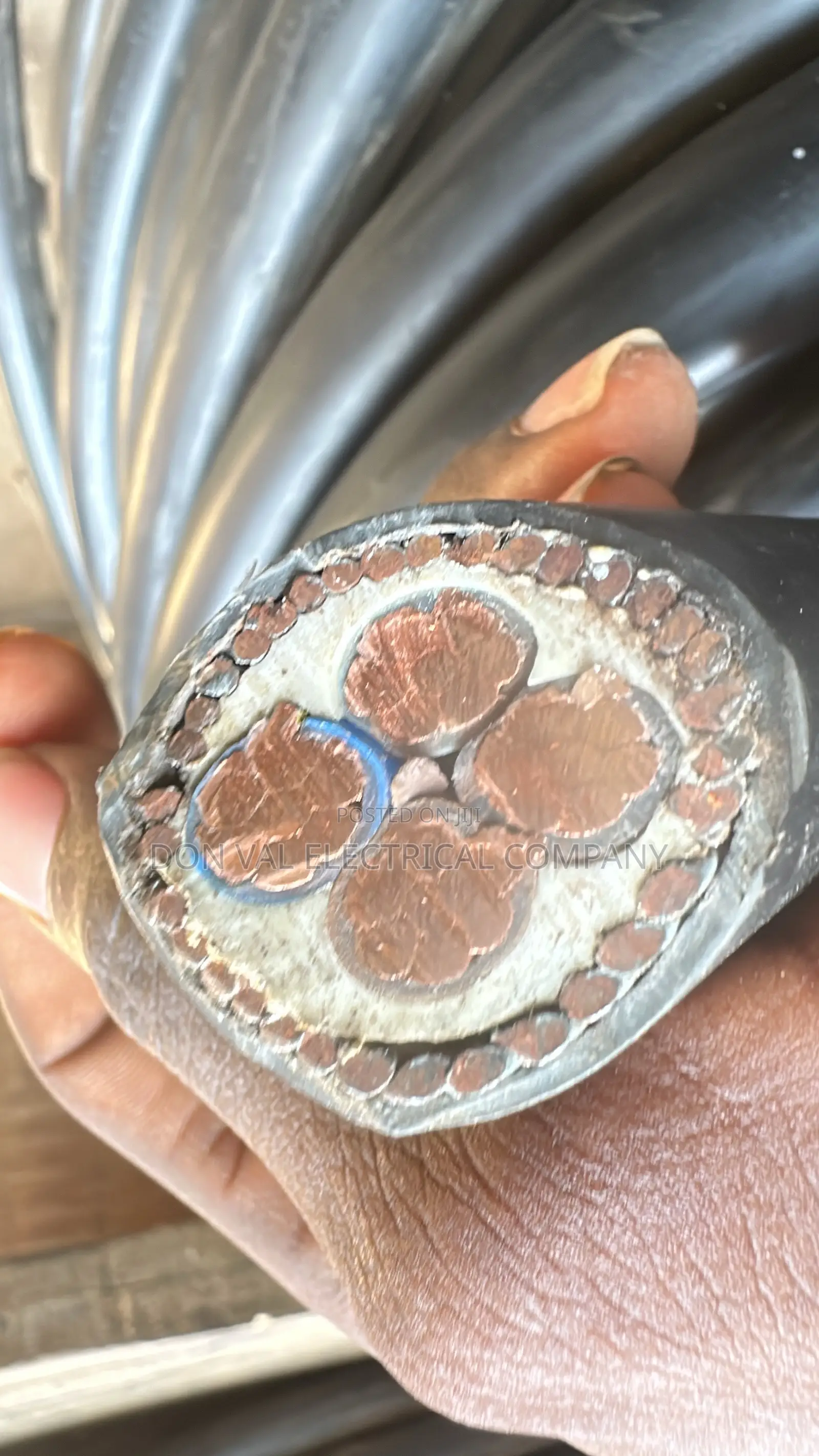 4core X 35mm Multi-Core Copper Armored Cable