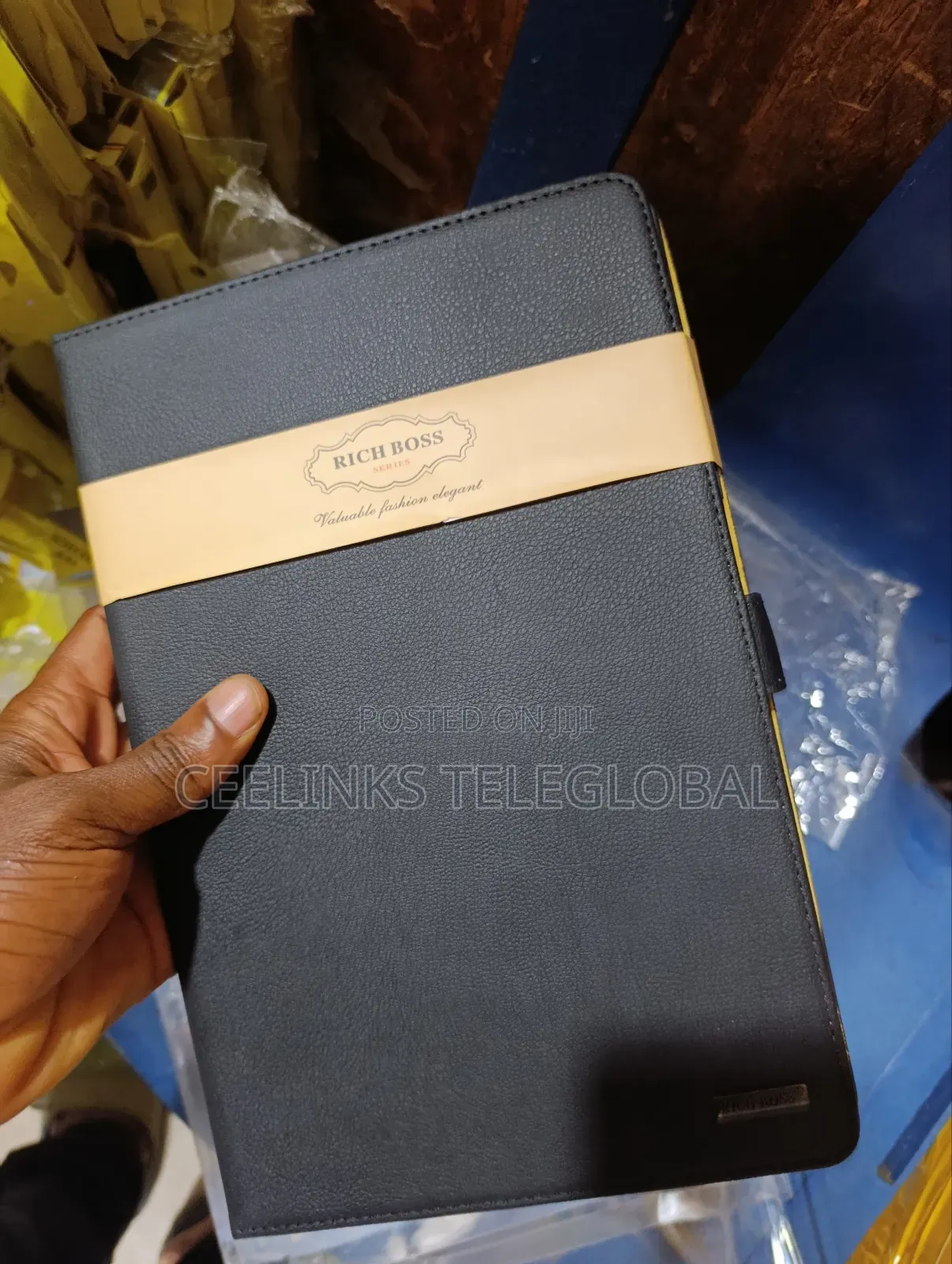 Brand New Galaxy Samsung A9+ Flip Case Black