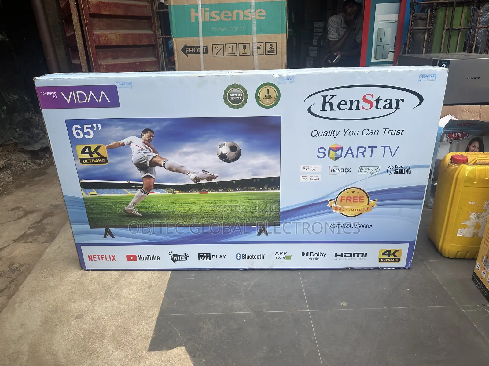 Kenstar 65inches Smart Tv