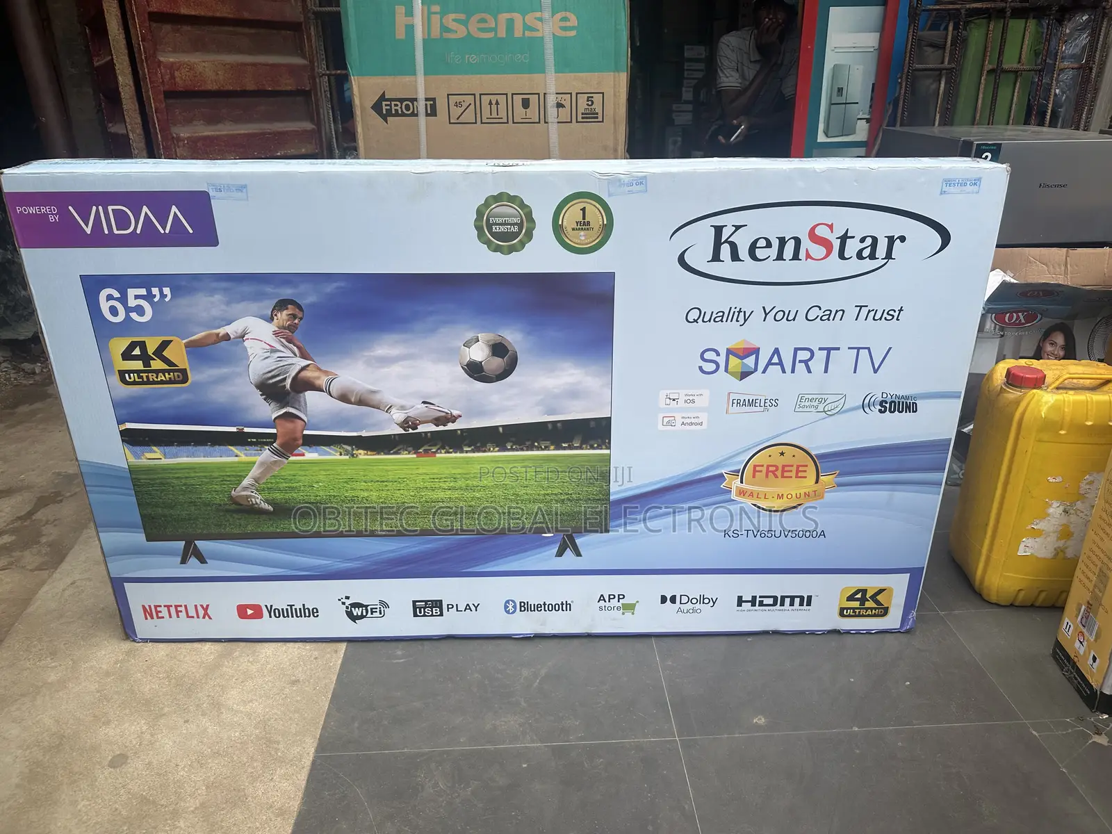 Kenstar 65inches Smart Tv