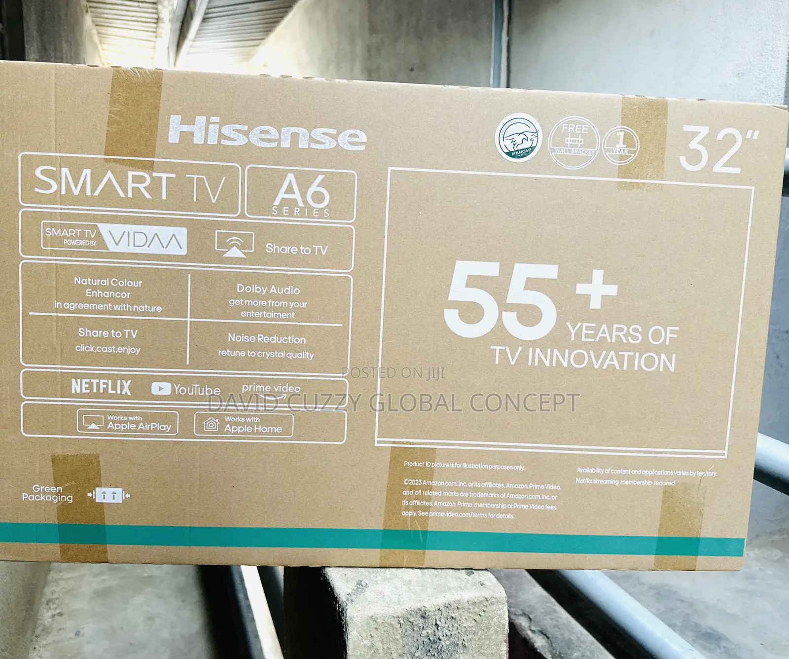 Hisense 32inches Smart Tv