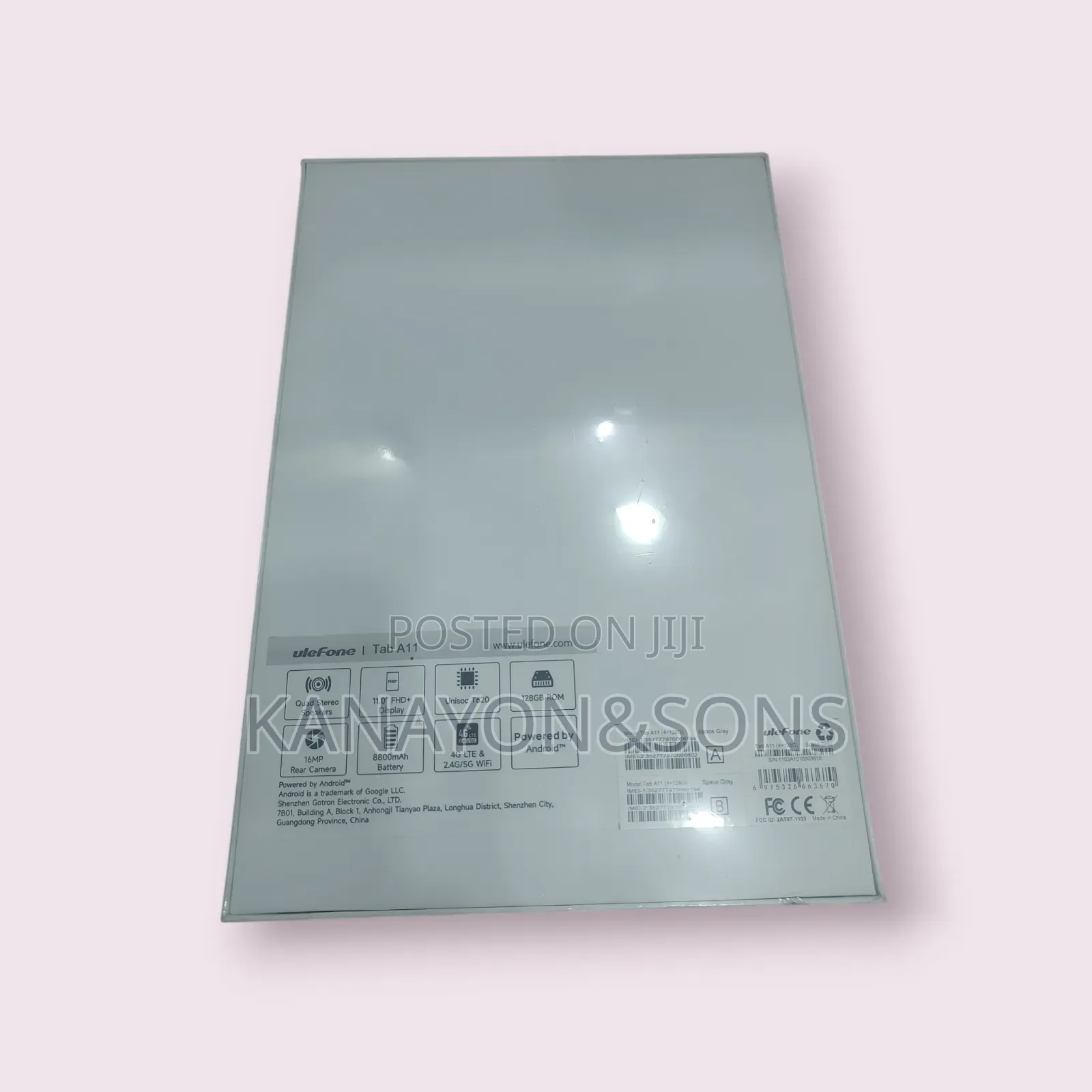 New Tablet 128 GB Silver