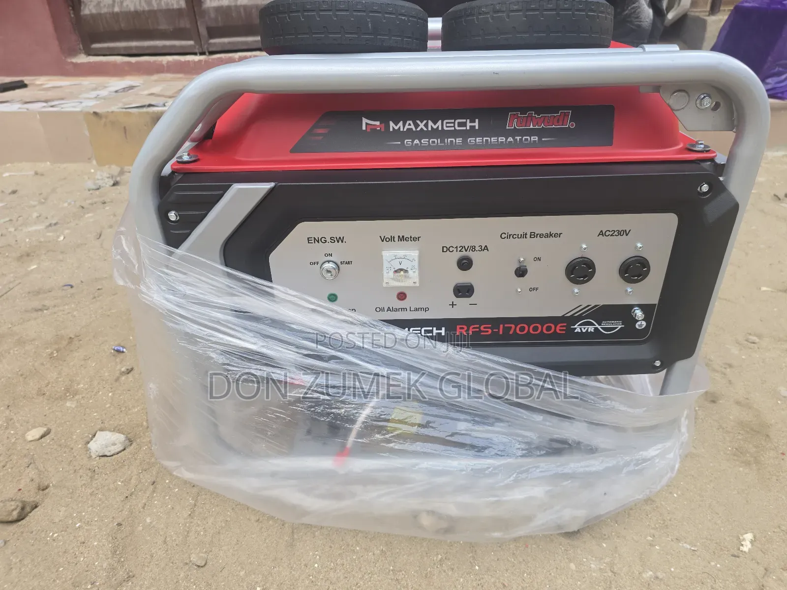 15kva Petrol Japan Maxmech Generator