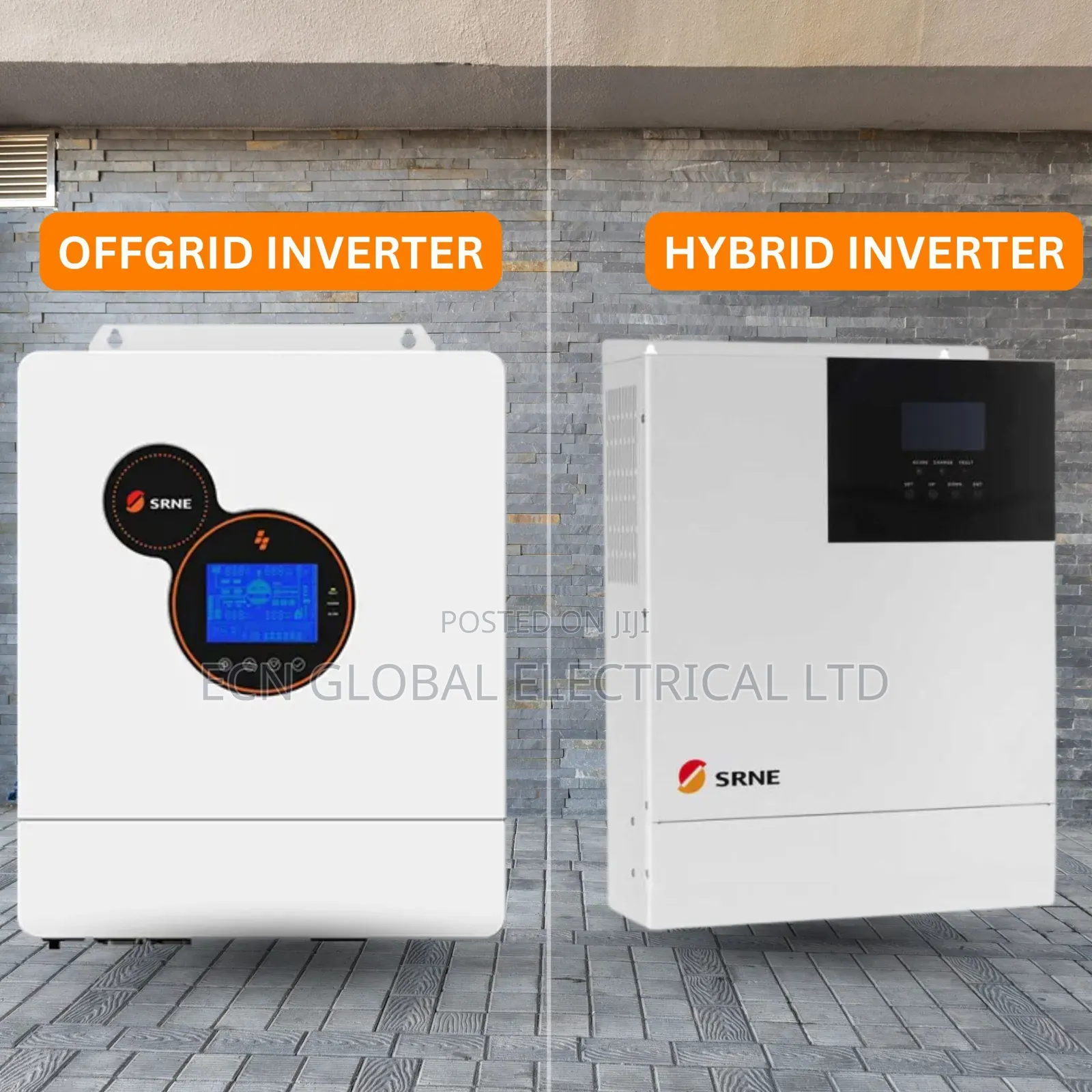 Srne Hybrid Off-Grid Inverter – Pure Sine Wave | Solar + Battery