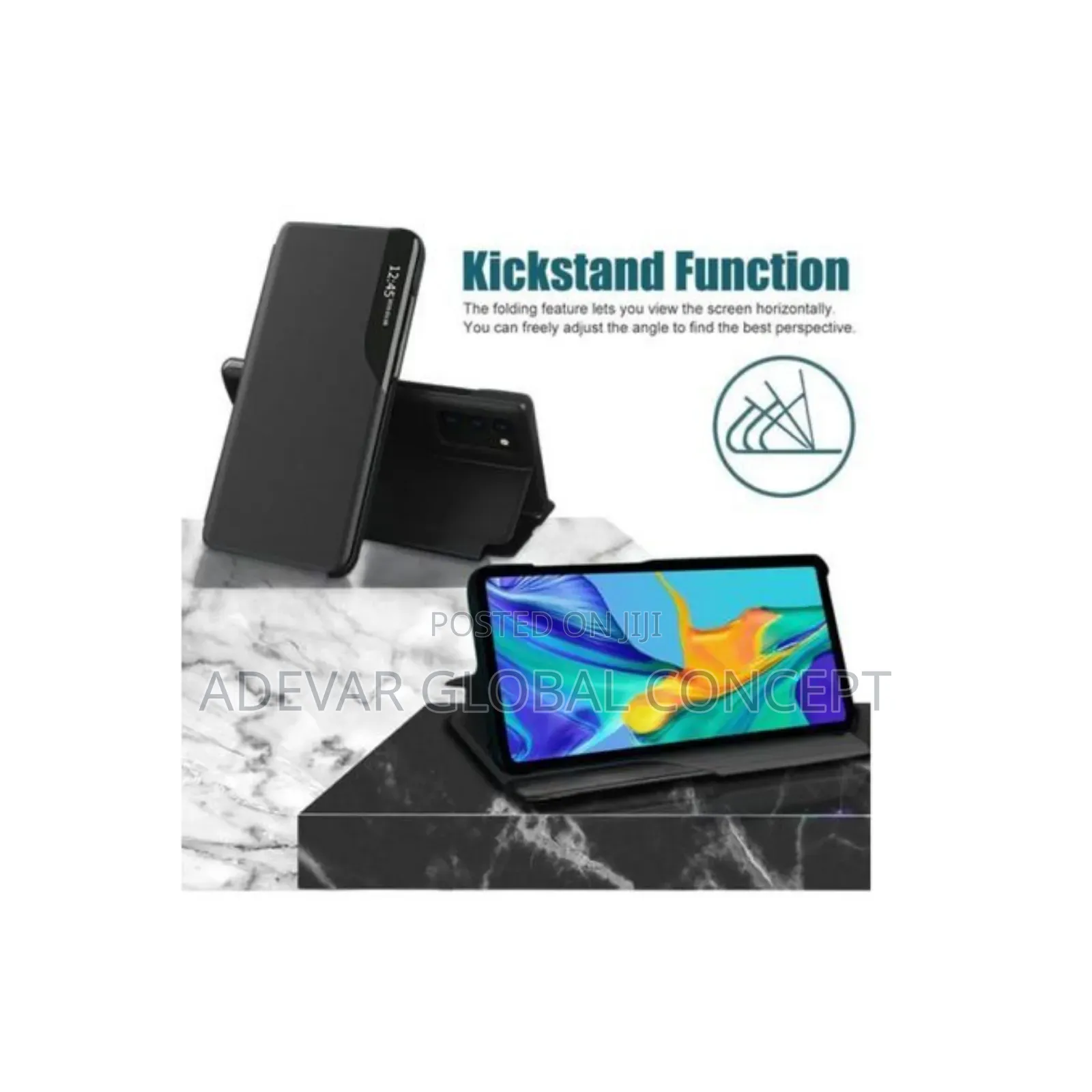 Samsung Galaxy A14 4g/5g Shock Proof Pu Leather Flip Case Pouch