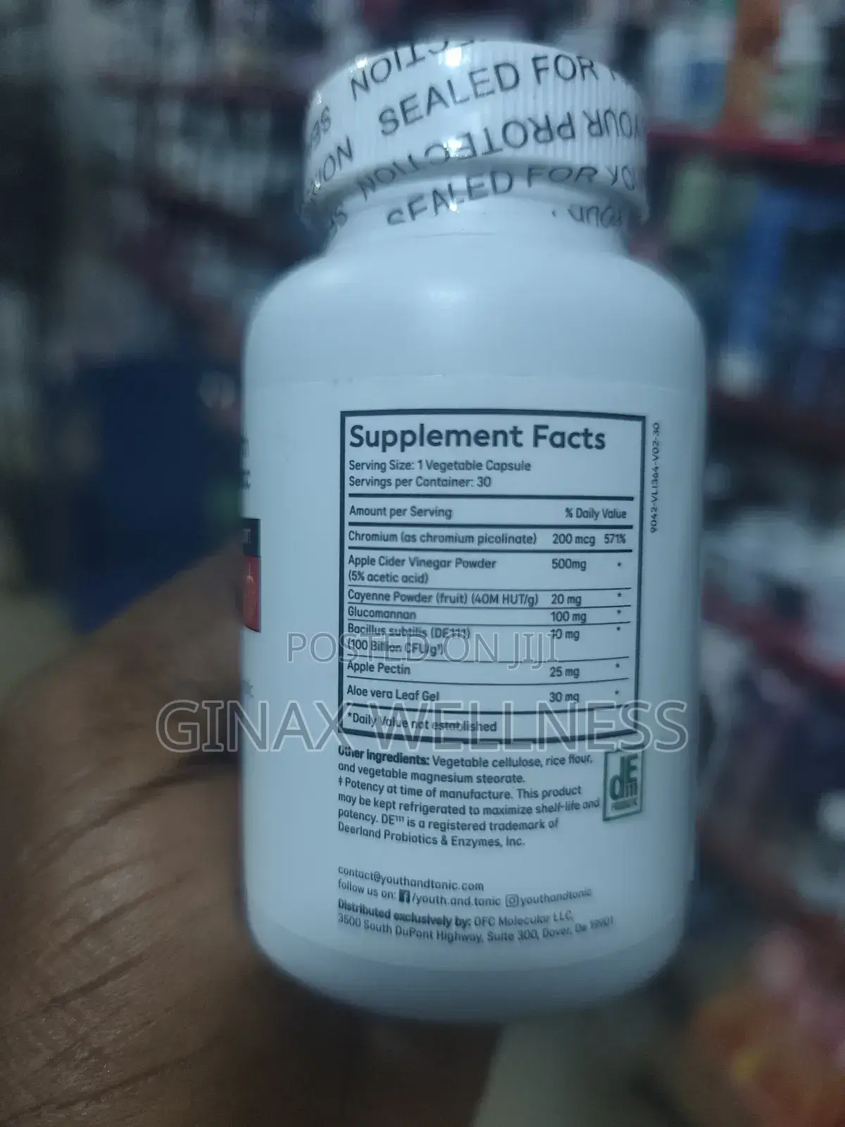 Youth Tonic Complete Detox and Carb Matrix Capsules
