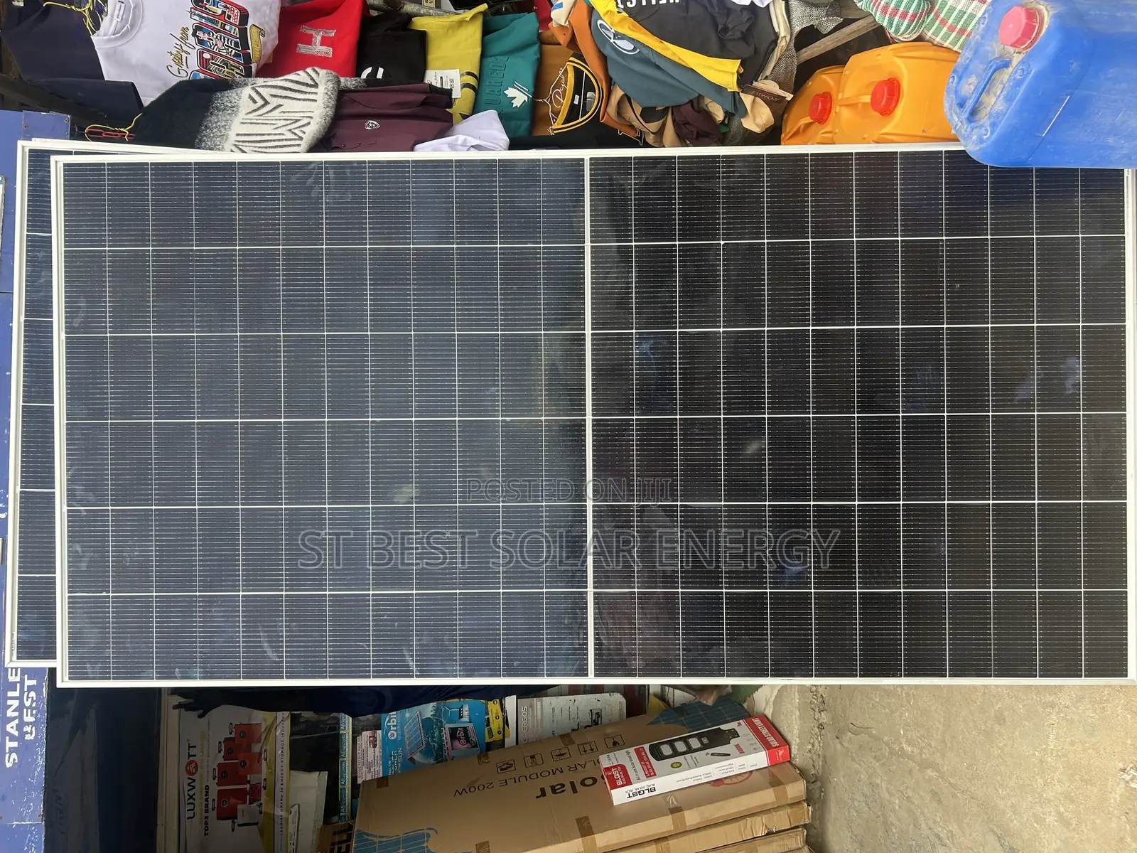 580w Mono Facial Solar Panel