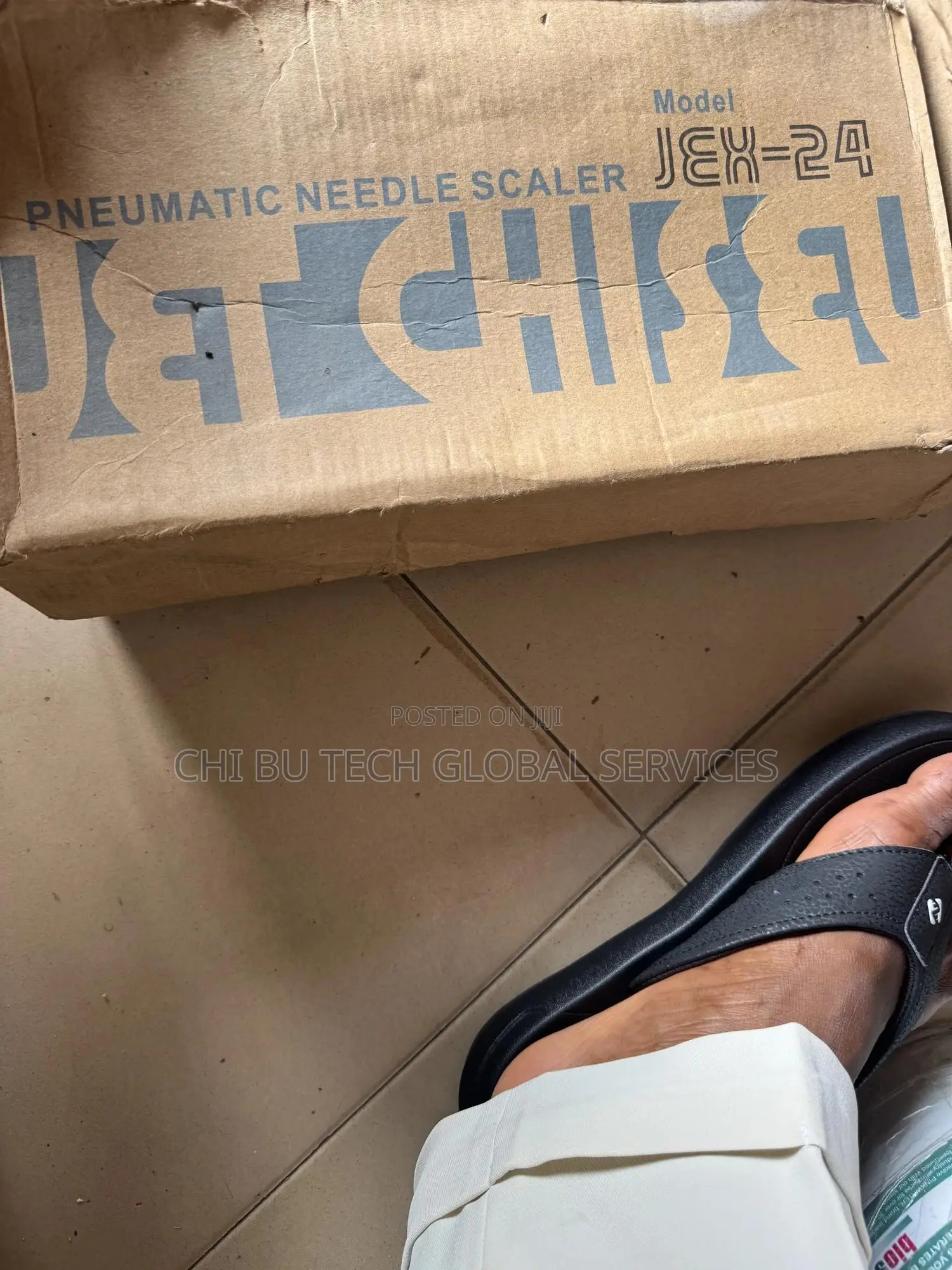 Nitto Kohki Jex-24 Pneumatic Jet Chisel Needle Scaler