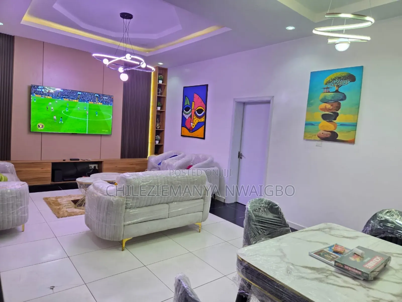 Elite 4br Terrace Lekki Shortlet: Luxury, Games 24/7 Power!