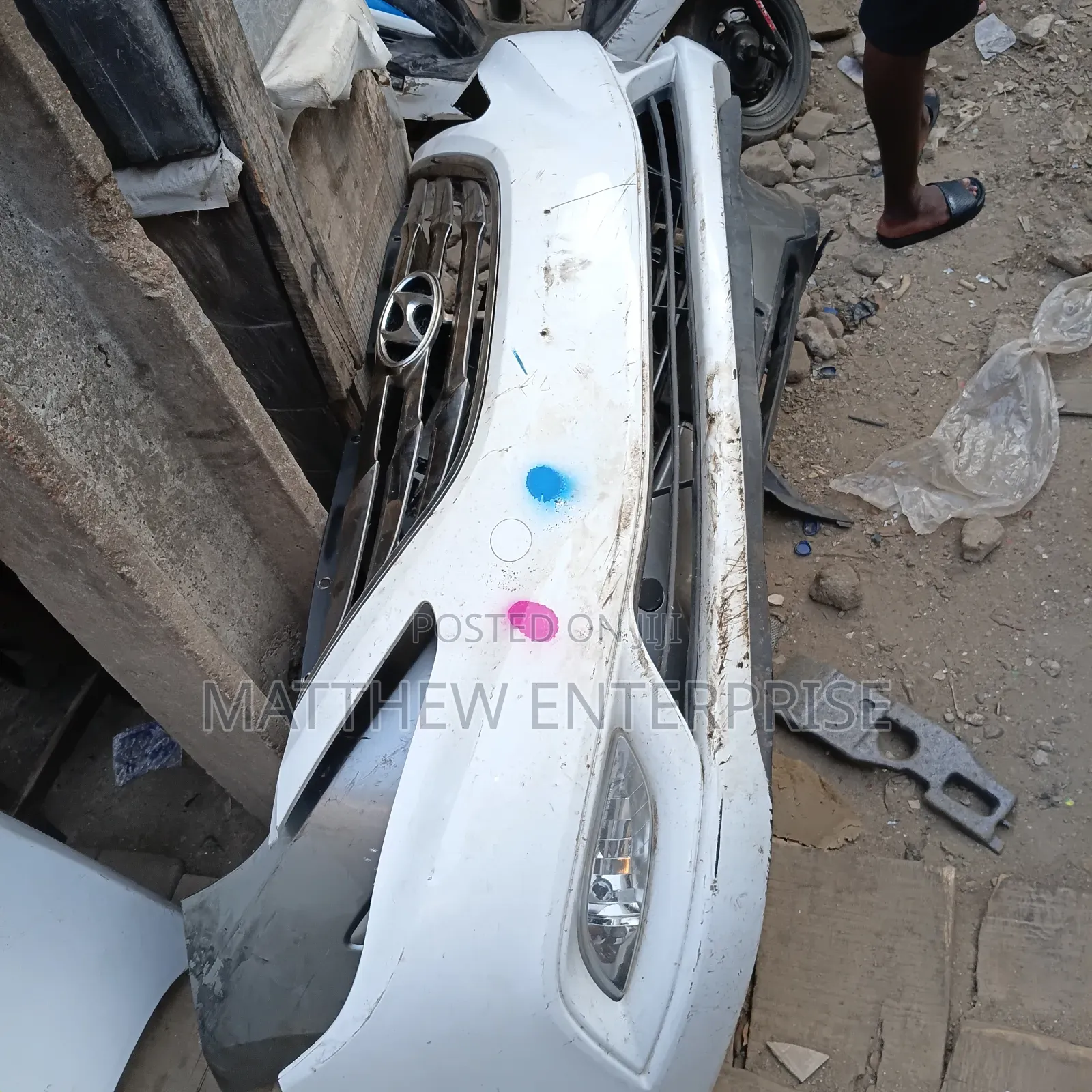 Complete Front Bumper Hyundai Sonata 2013