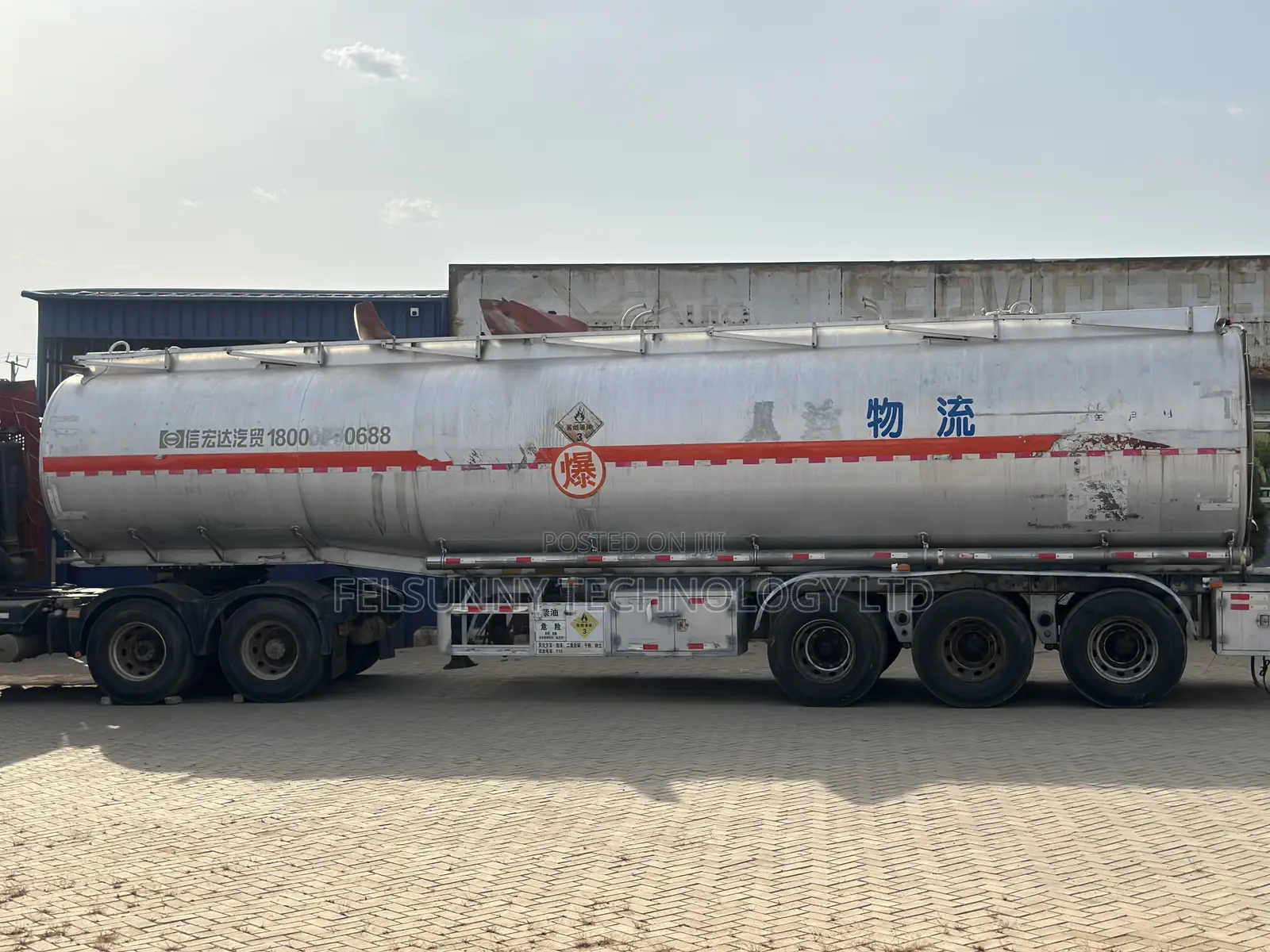 Foreign Used Petrol Tanker