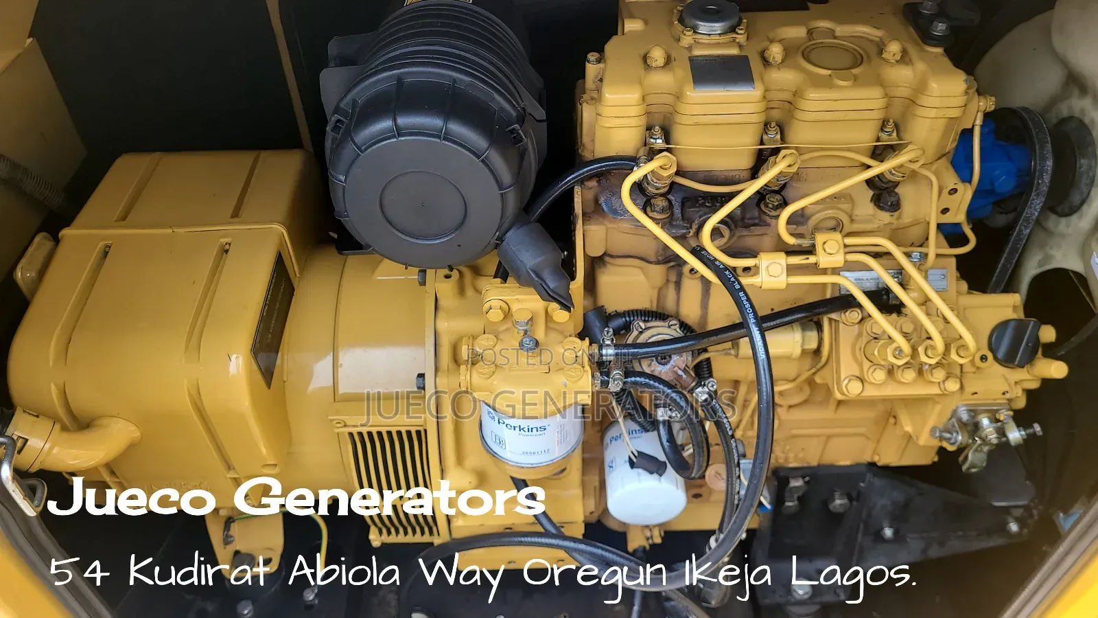 15kva Perkins Caterpillar Super-Silent.