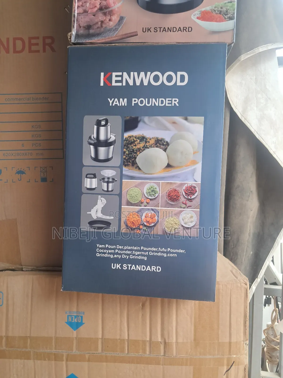 Keenwood Yam Pounder and Multifunctional Food Machine