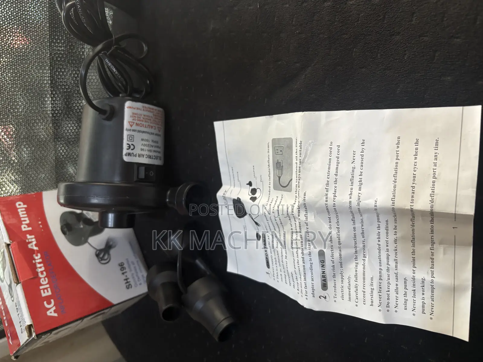 Sternly Ac Electric Vacuum Air Pump