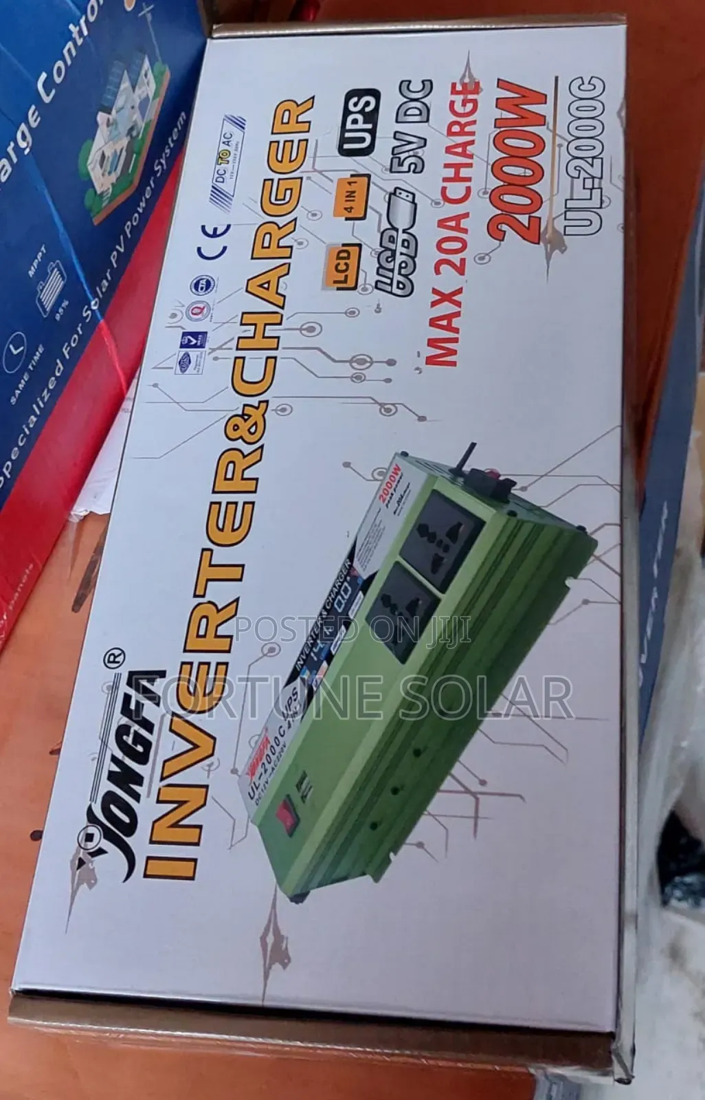 2000w Sachet Inverter With Charger With Digital Display.