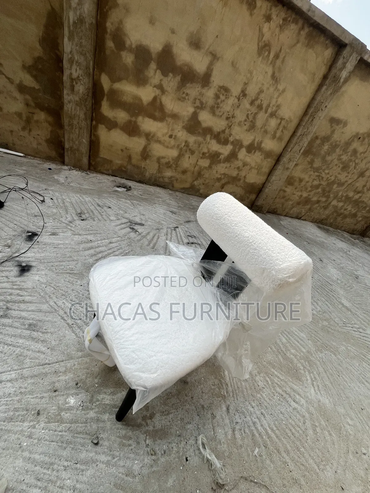 Modern Minimalist Bolster Back Chairs