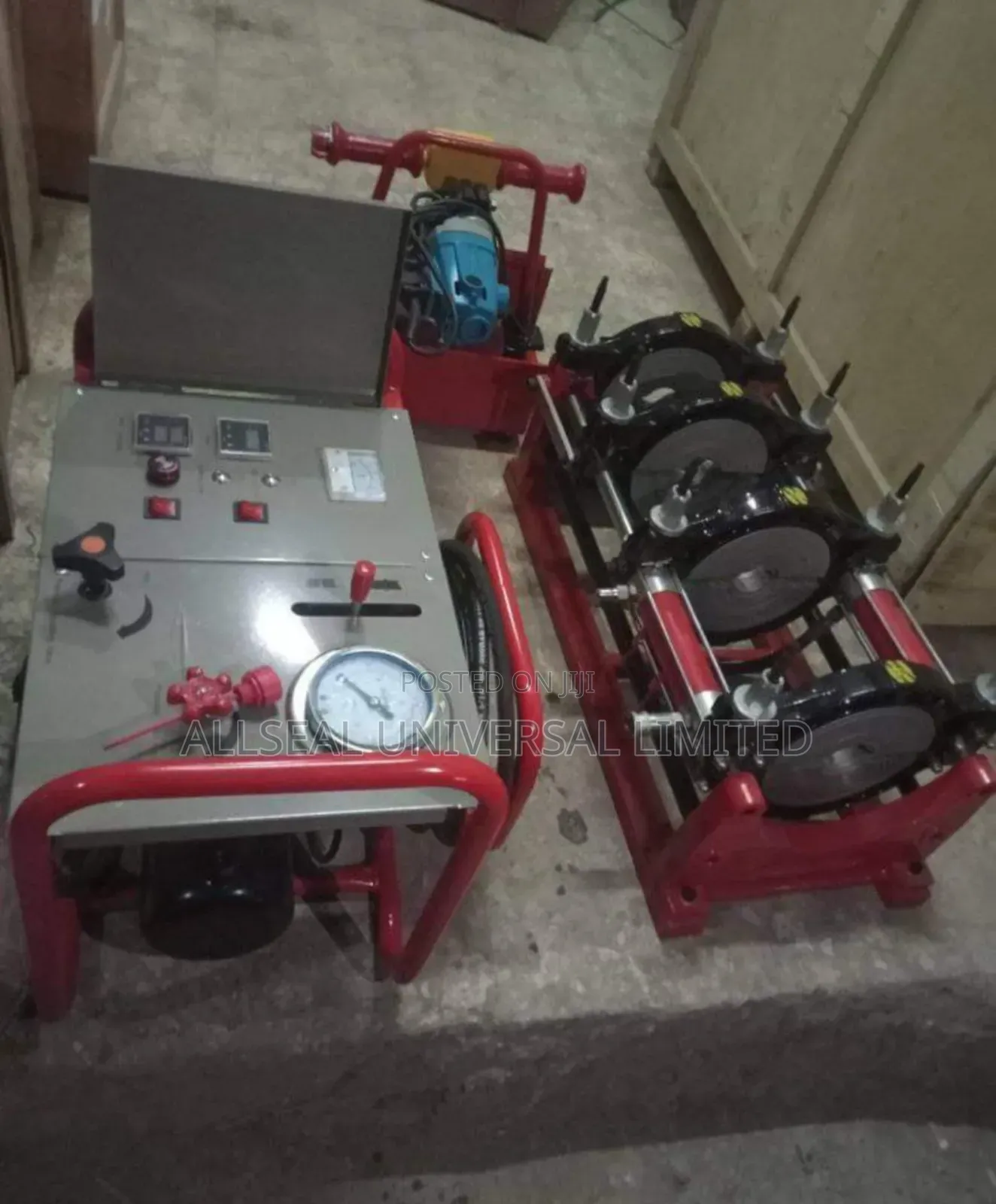 Hdpe And Pe Plastic Welding Machine 40mmx160mm (Nous Parlons Français)