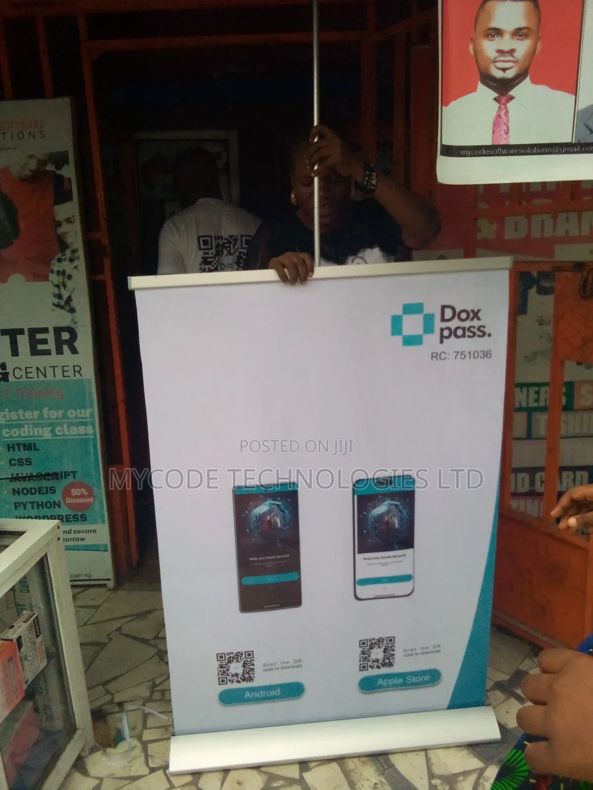Roll Up Banner Printing | Banner Fixing | Flex | Signage Print