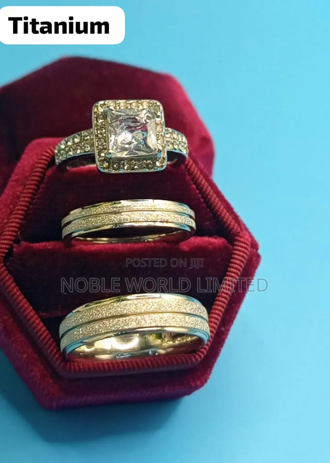 Premium Titanium Steel Wedding Rings Gl Yf