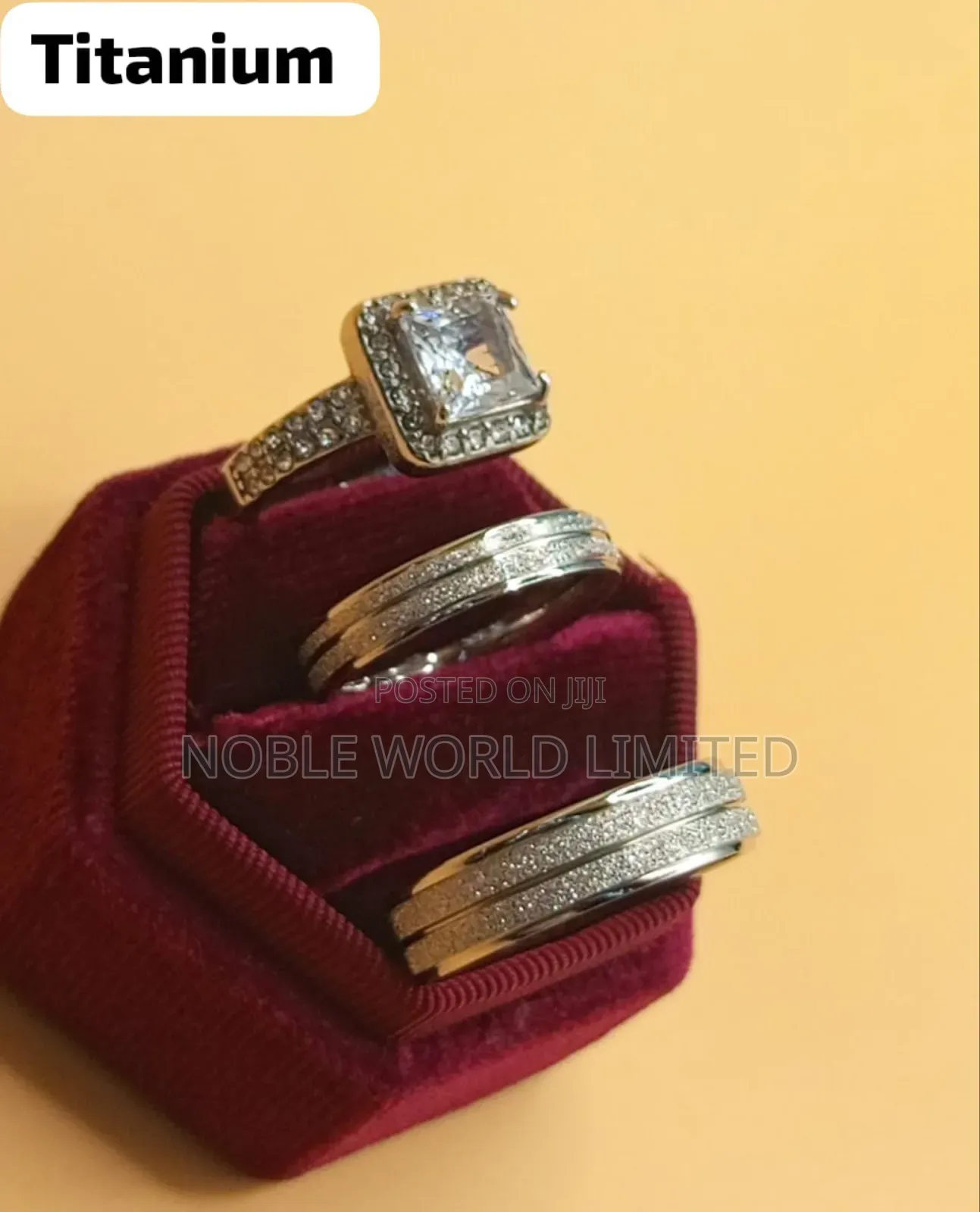 Premium Titanium Steel Wedding Rings Gl Yf