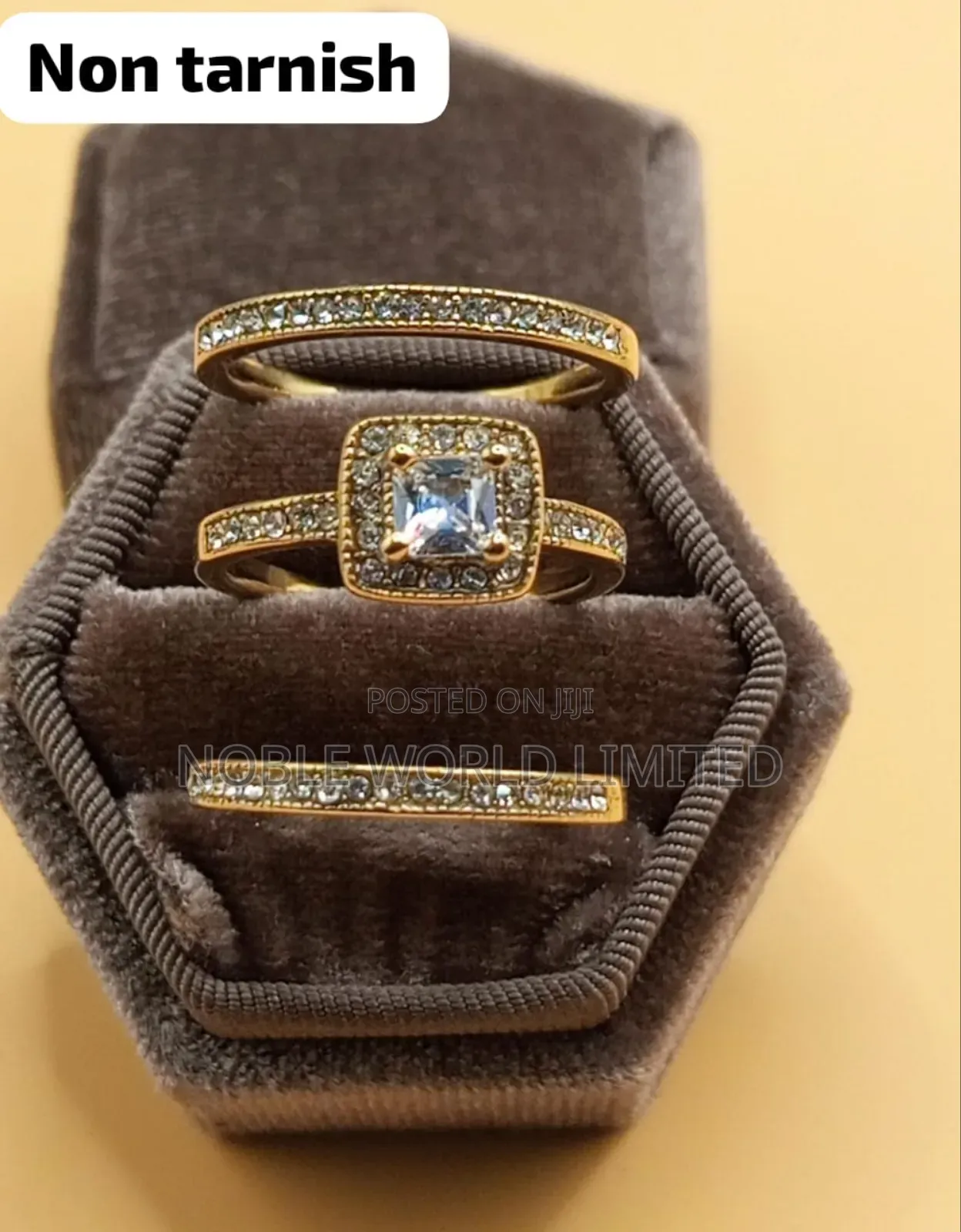 Exquisite Double Stoned Ring Gl 6h