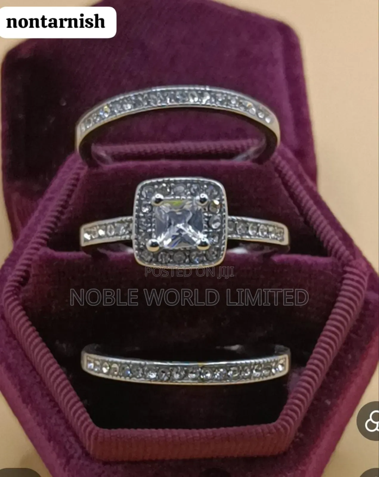 Exquisite Double Stoned Ring Gl 6h