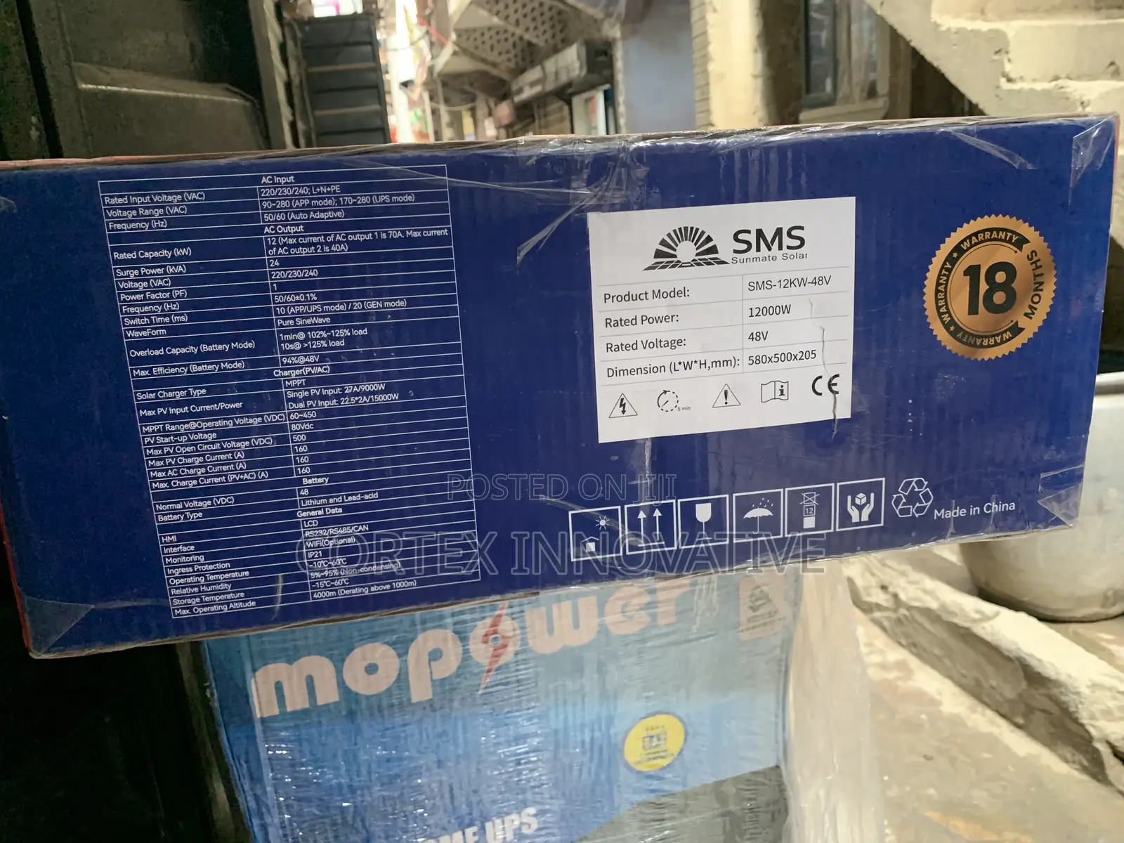 Brand SMS 12kva 48v Hybrid Inverter