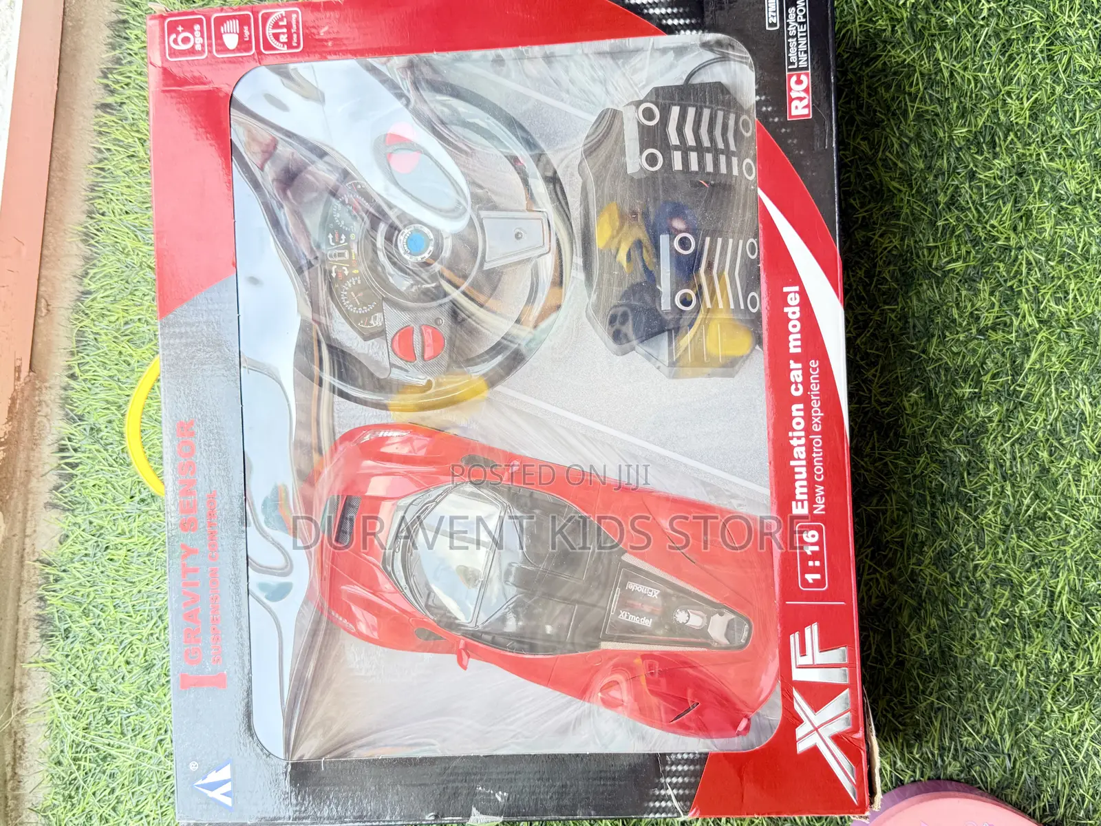 R/C Emulation Car Model With Pedal
