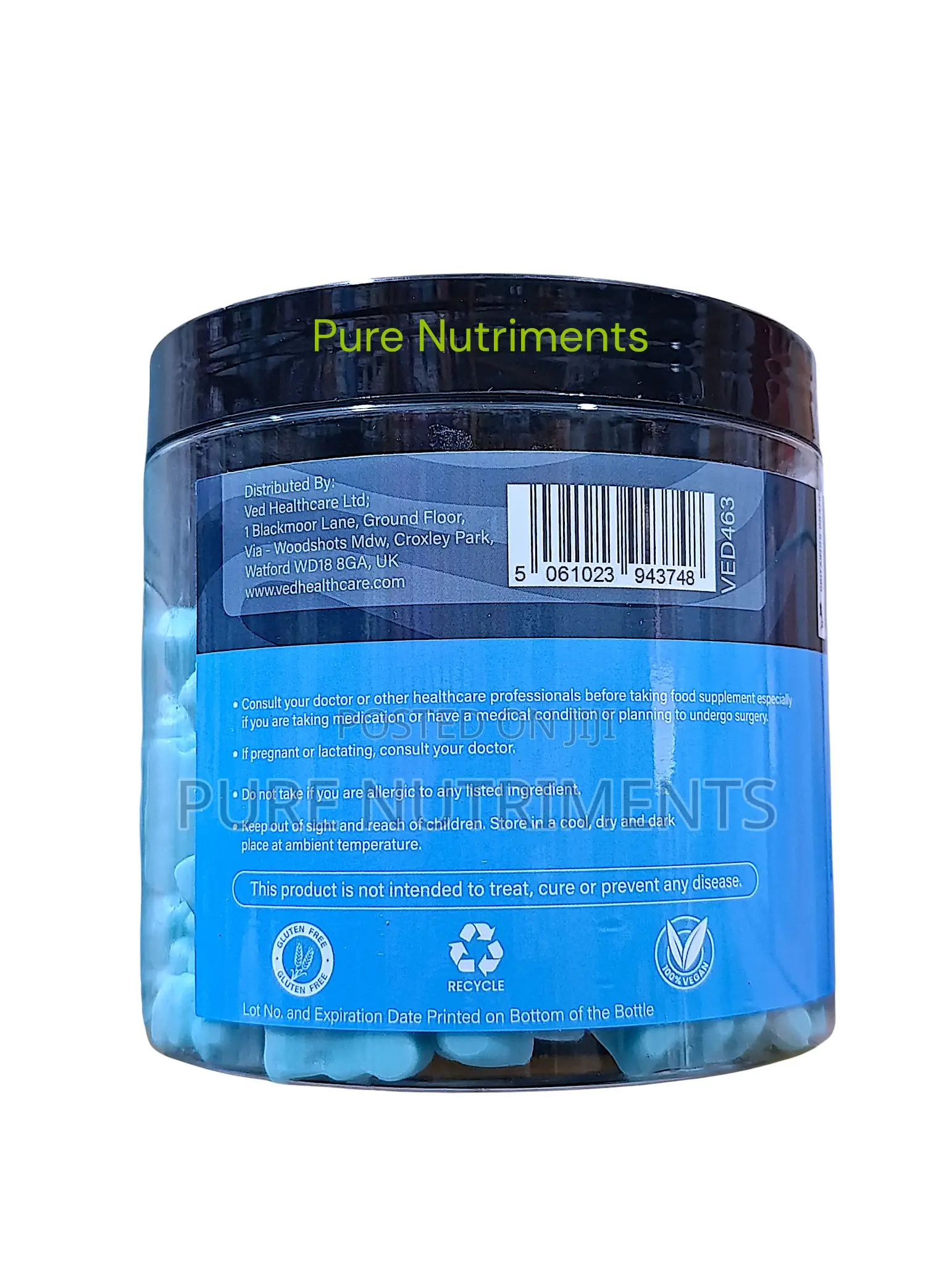 Ved Creatine Gummies 120 Gums–Muscle Growth, Strength Energy Support
