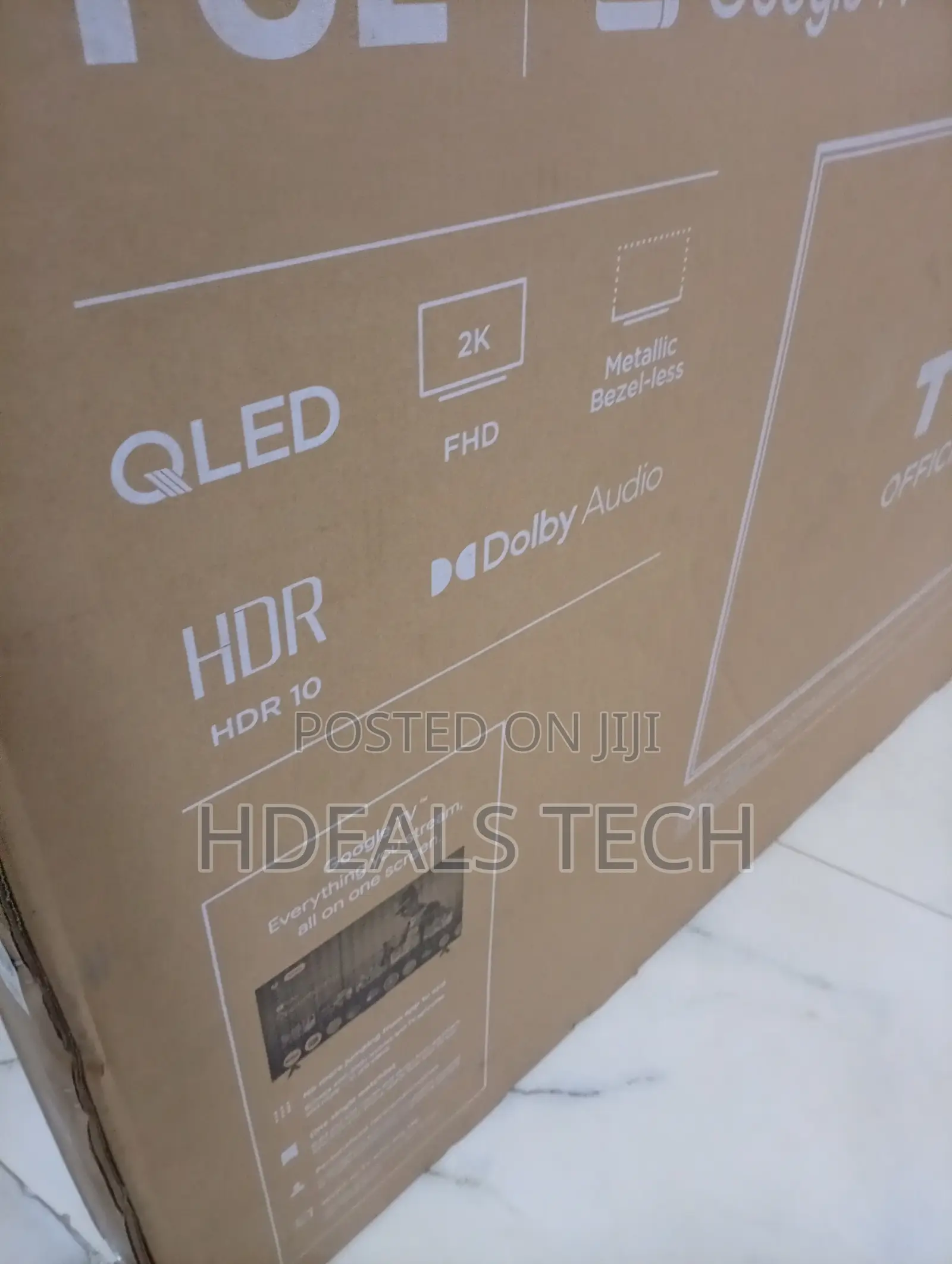 Original TCL 50” Smart Tv – Clear Picture Guaranteed