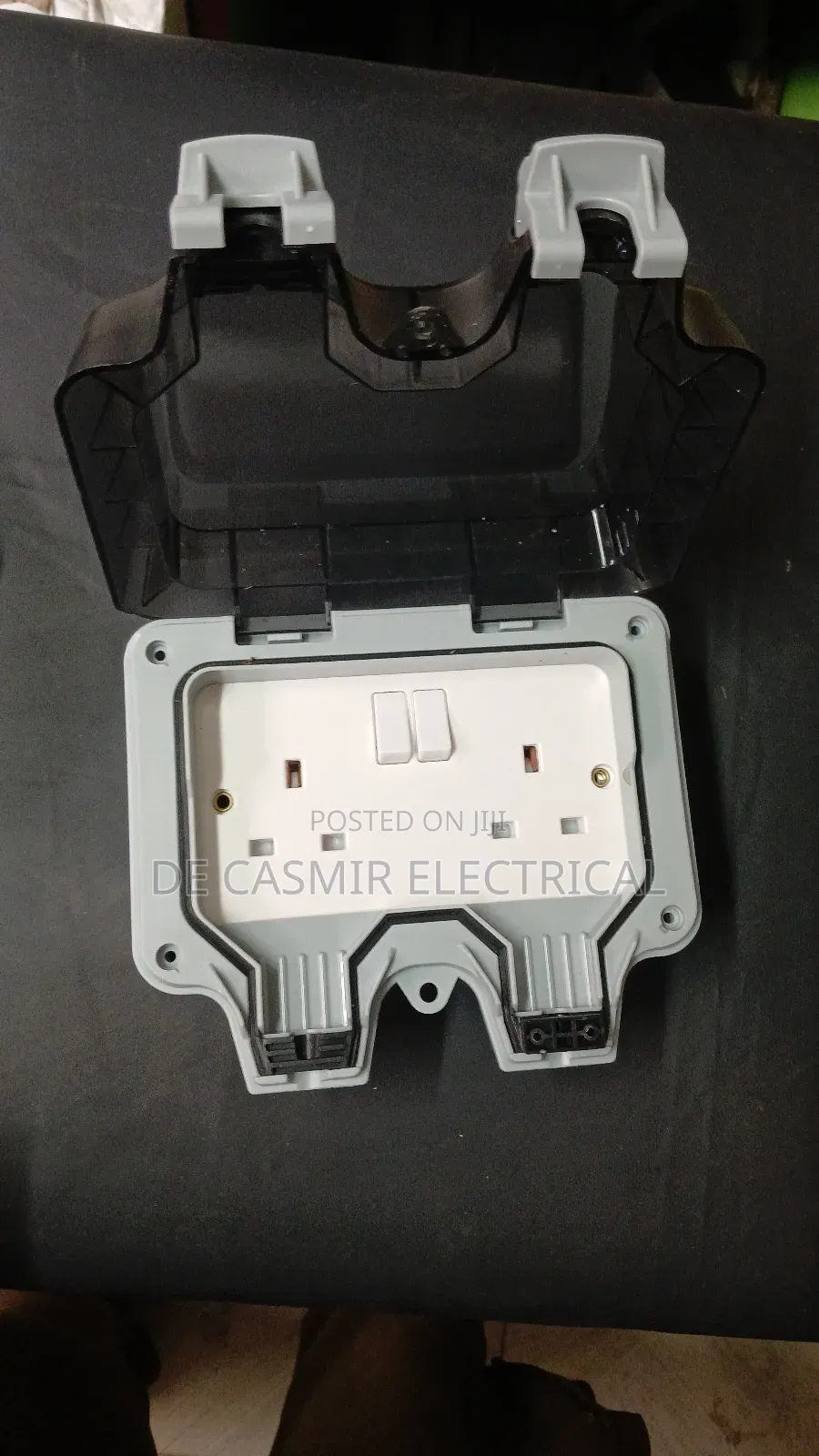 13a Double Weather Water Proof Socket