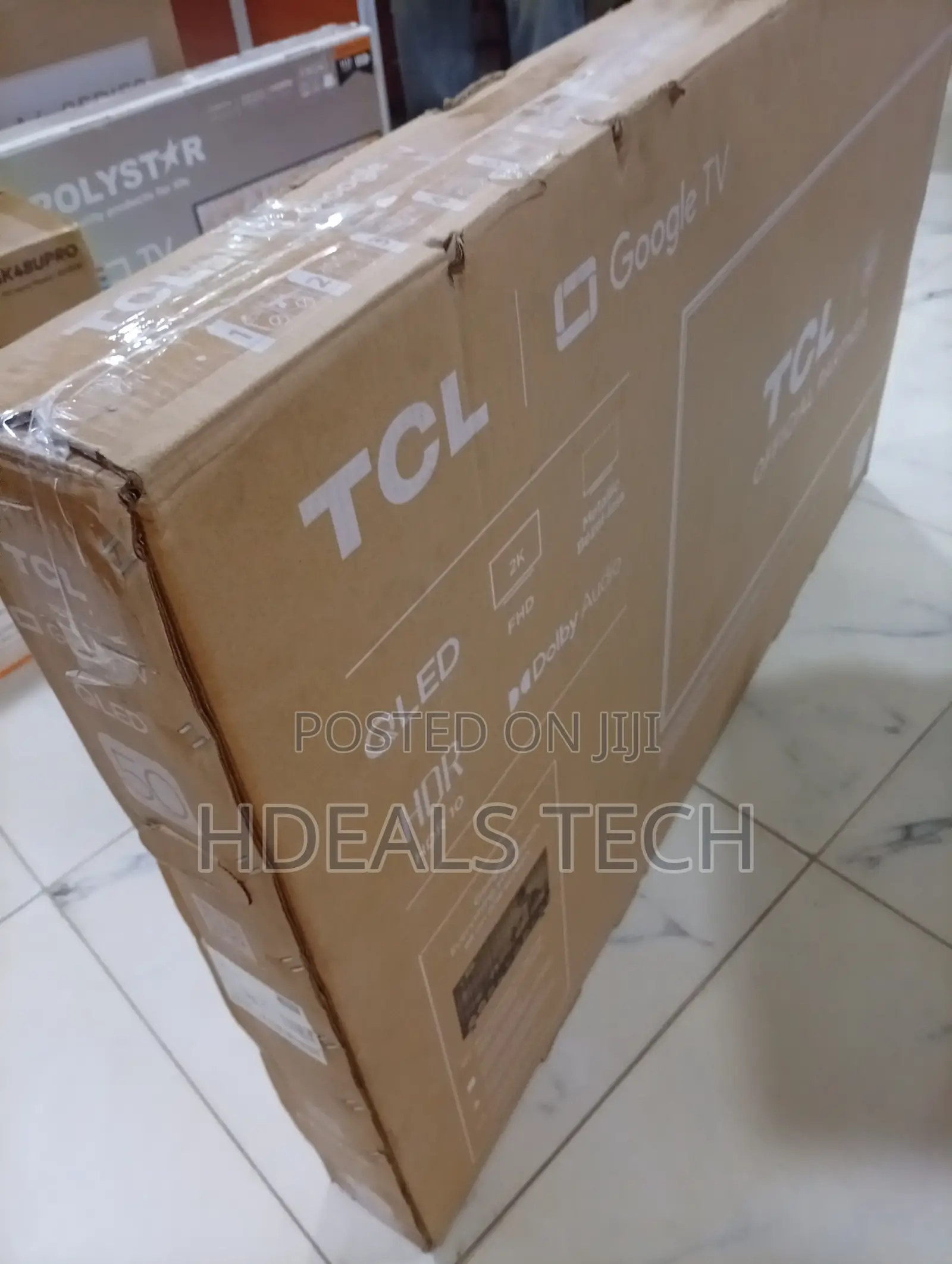 TCL 50 Inch Android Tv – Apps + Streaming Ready+ Preinstalled Apps
