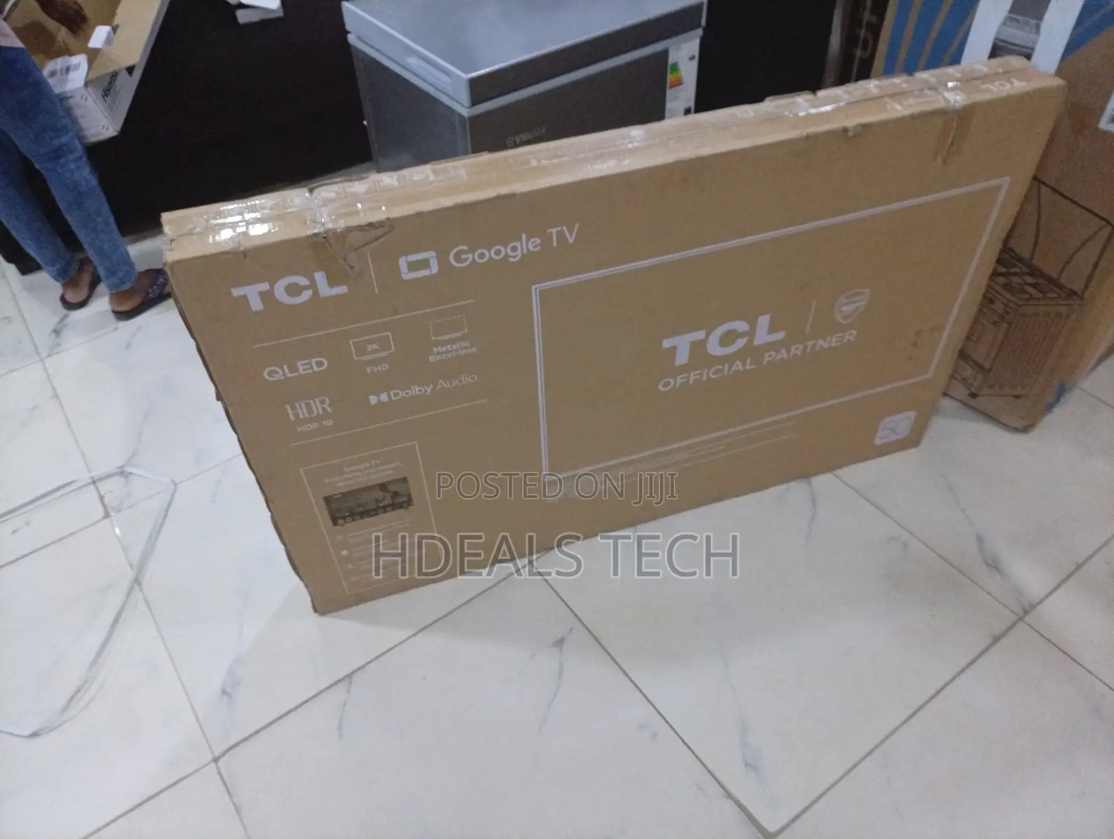TCL 50 Inch Android Tv – Apps + Streaming Ready+ Preinstalled Apps