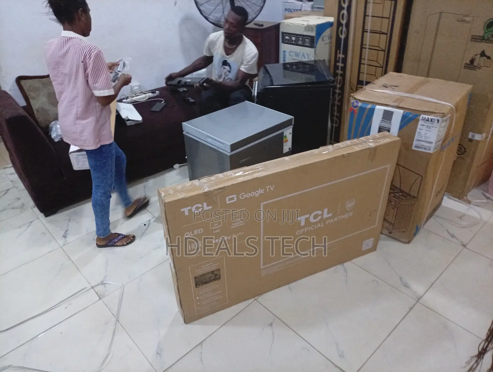 TCL 50 Inch Android Tv – Apps + Streaming Ready+ Preinstalled Apps