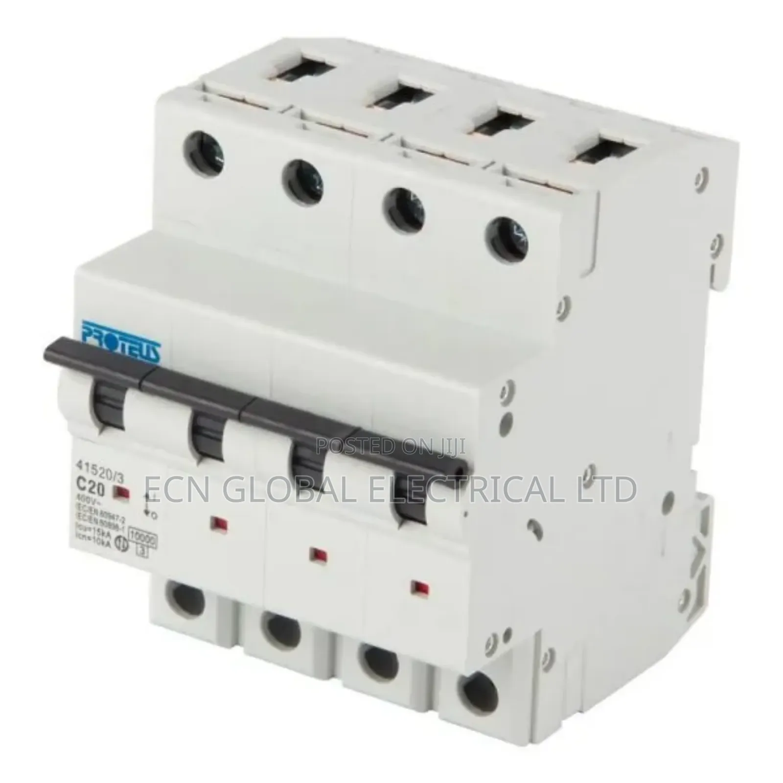 3-Pole Mojec Miniature Circuit Breaker (Mcb) – Reliable 3 Phase