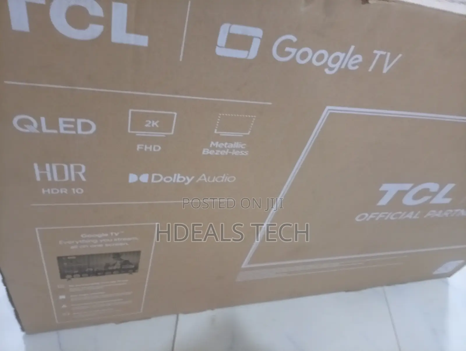 Perfect for Football Lovers TCL 50” Smart Tv