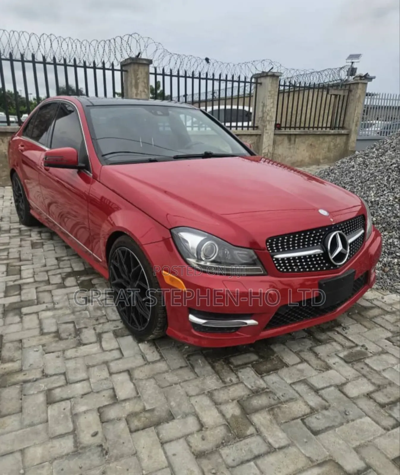 Mercedes-Benz C300 Luxury 4Matic Sedan AWD (3.5L 6cyl 7A) 2013 Red