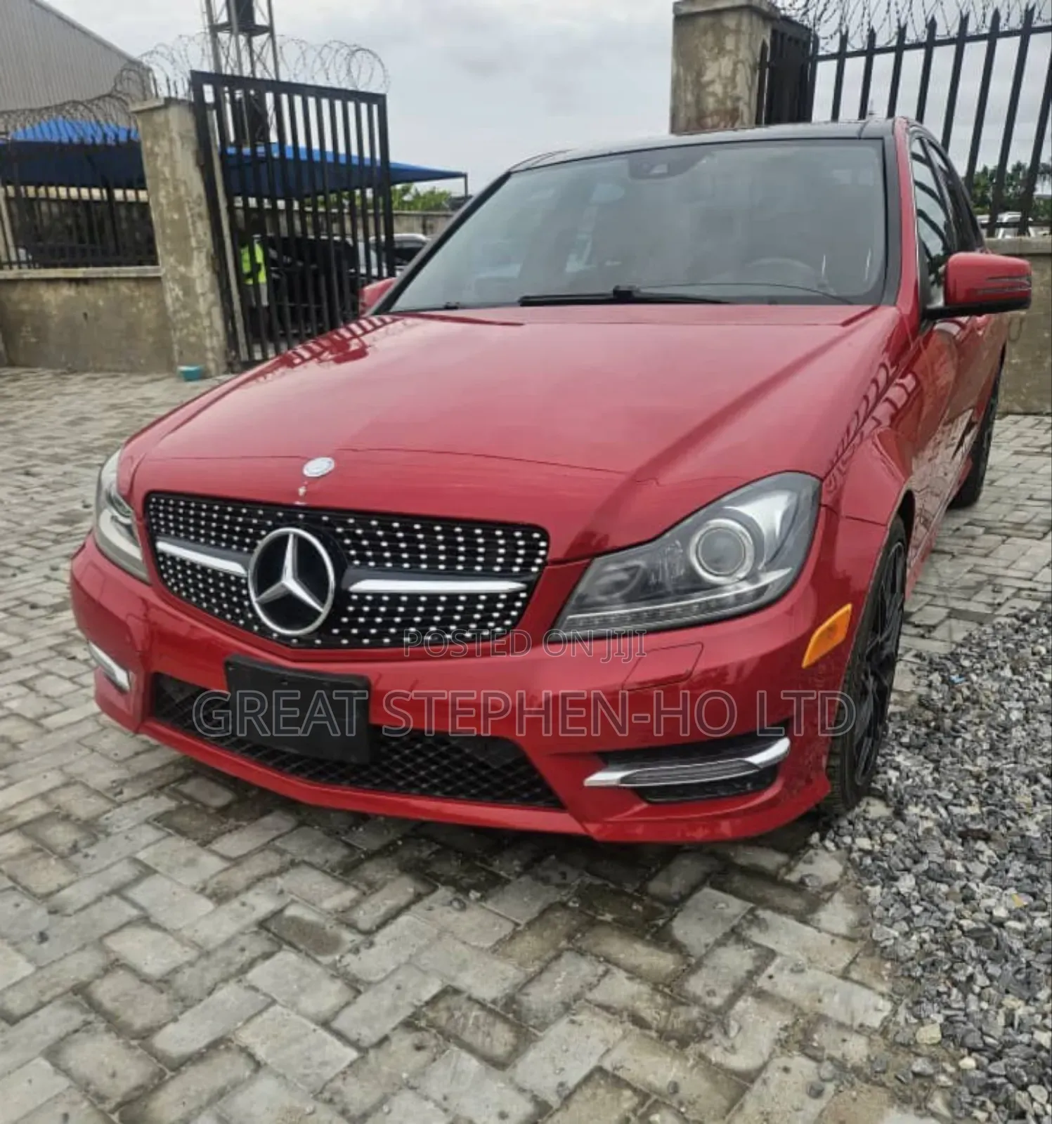 Mercedes-Benz C300 Luxury 4Matic Sedan AWD (3.5L 6cyl 7A) 2013 Red