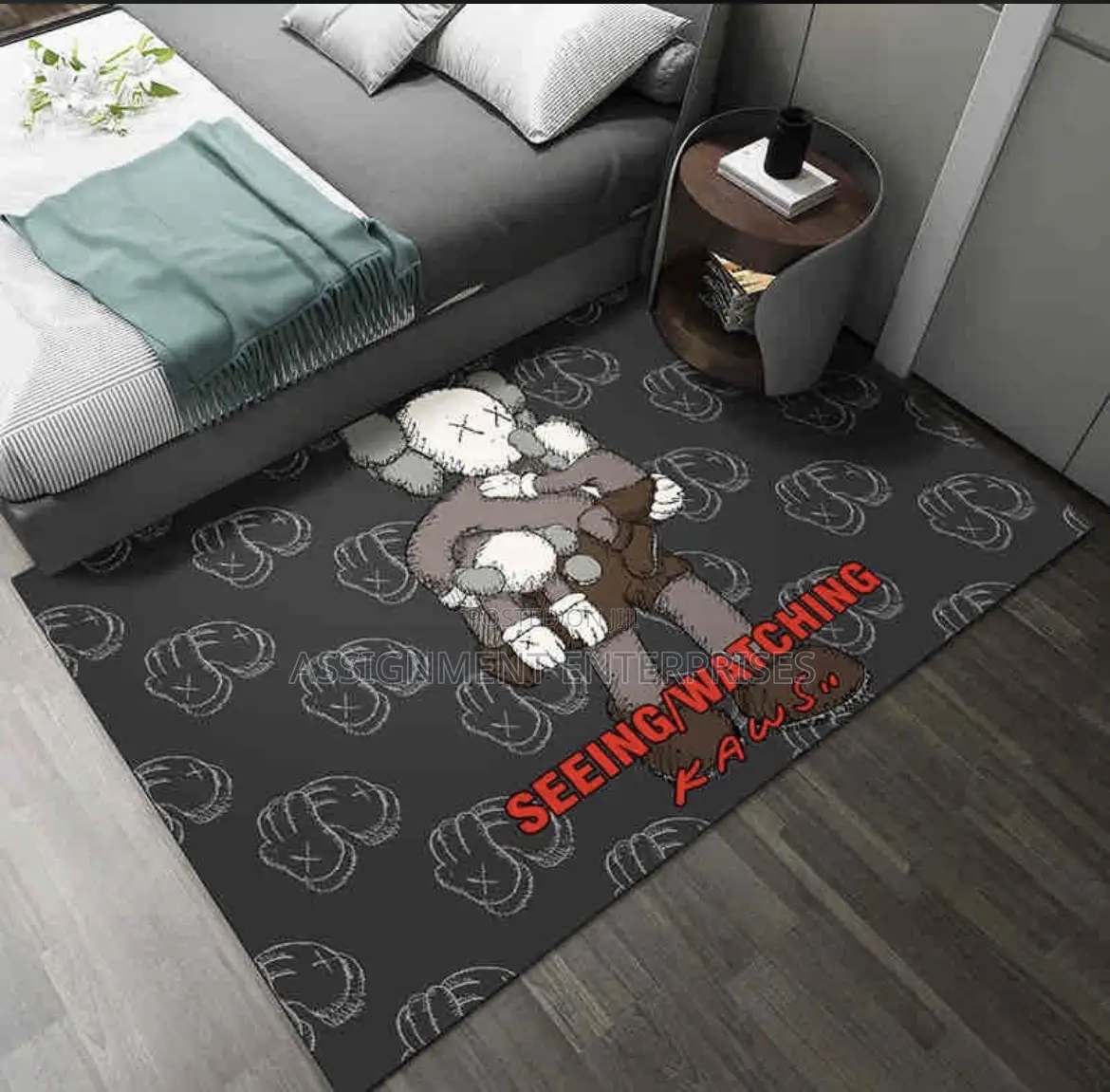 High Luxurious 3d Center Rug