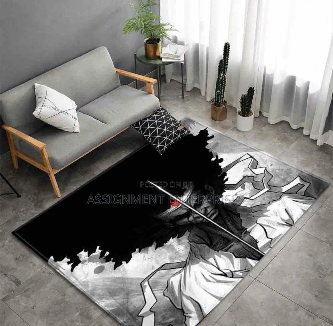 High Luxurious 3d Center Rug