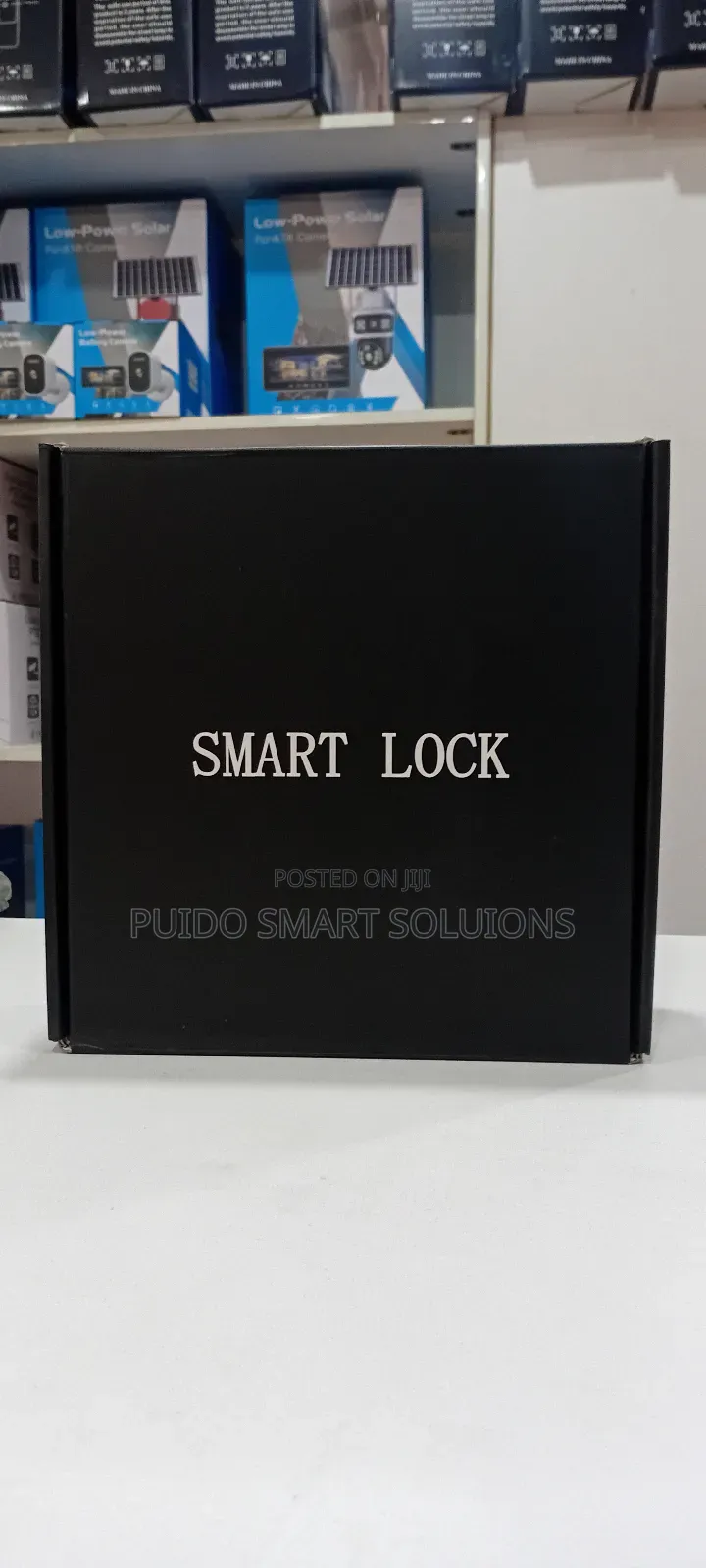Smart Fingerprint Glass Door Lock