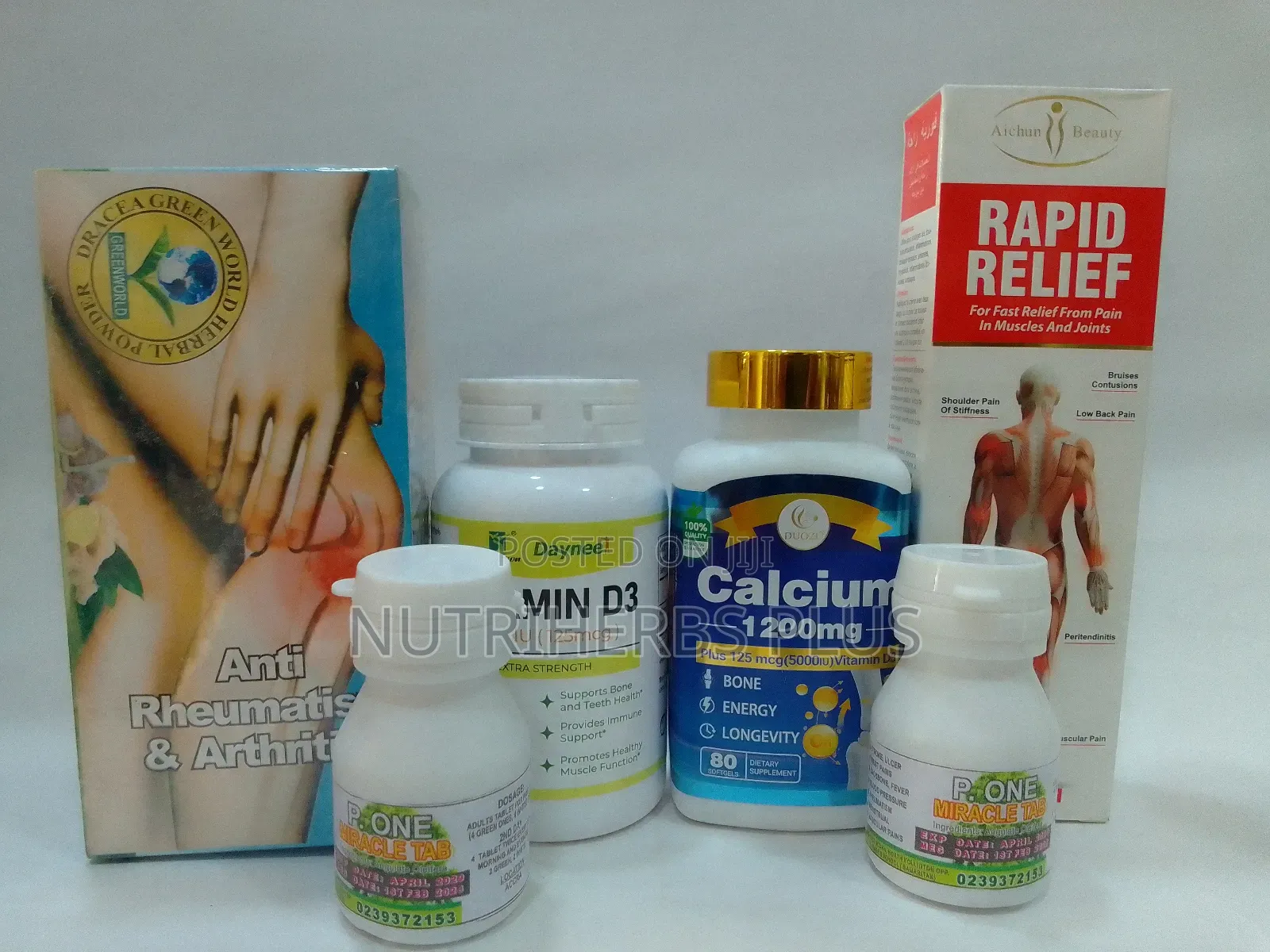 Get Rid of Arthritis, Rheumatism and Joint Stiffness With Our Combo