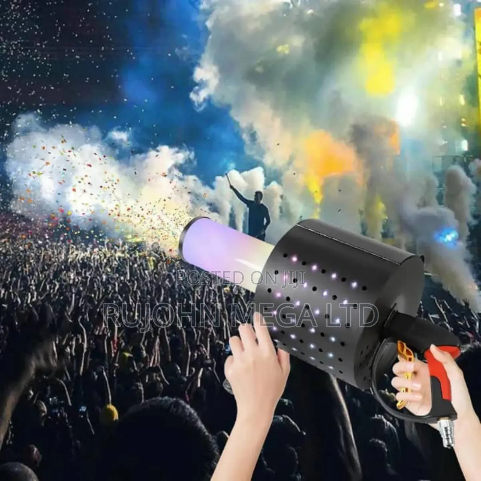 Handheld Dj Co2 Confetti Machine for Stage Concert, Wedding Party